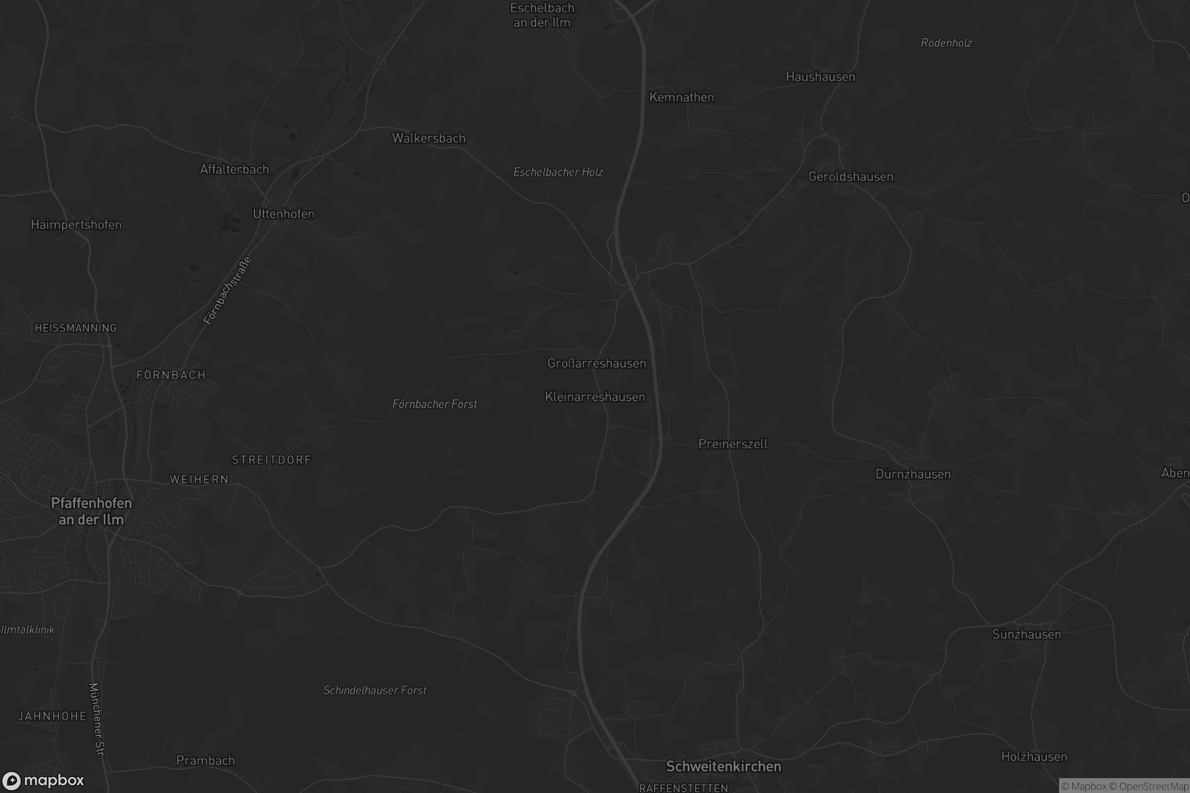 Karte von Kleinarreshausen