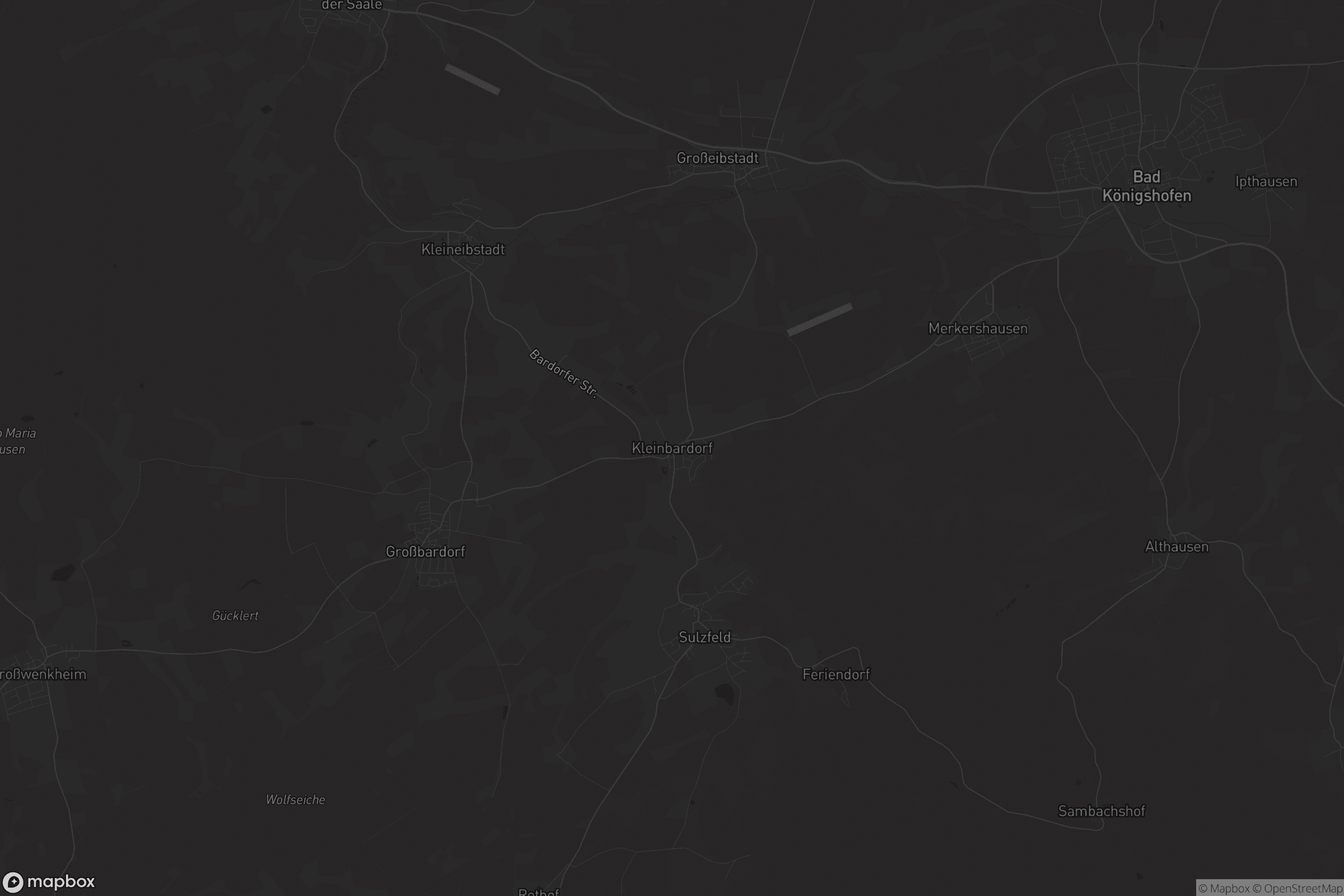 Karte von Kleinbardorf