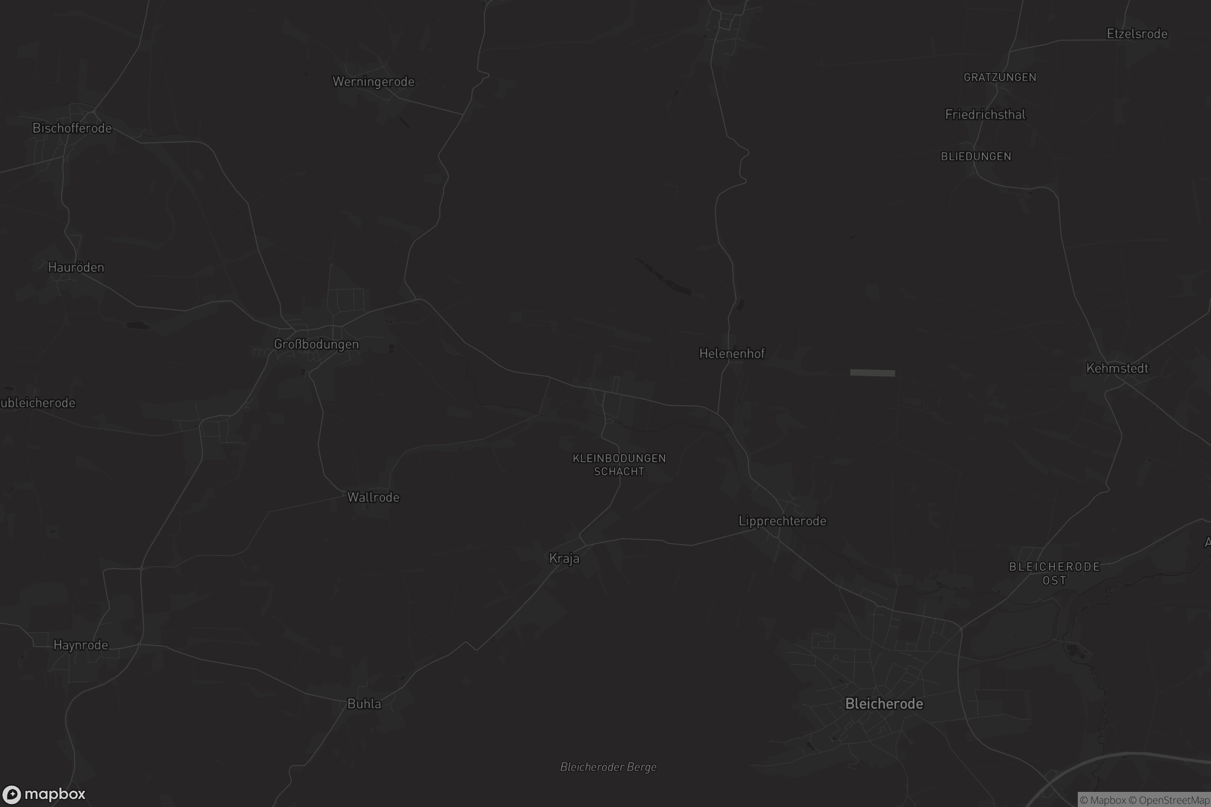 Karte von Kleinbodungen