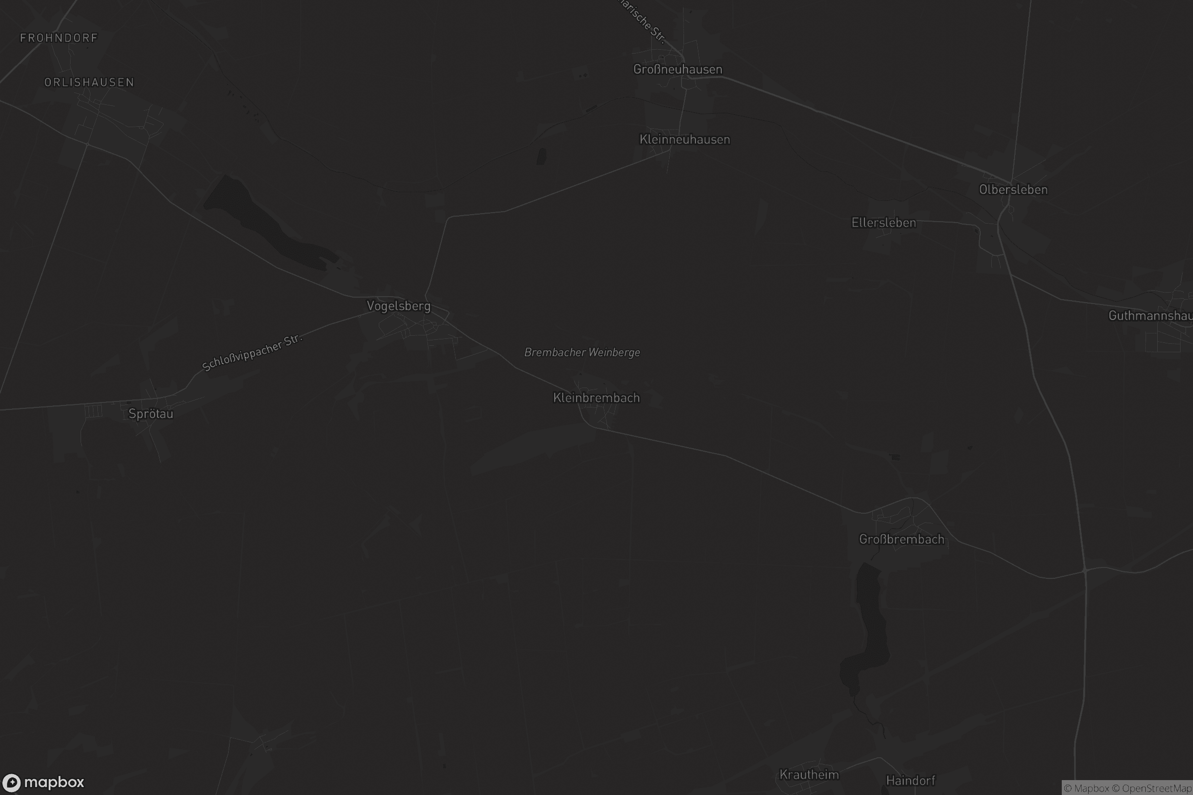 Karte von Kleinbrembach