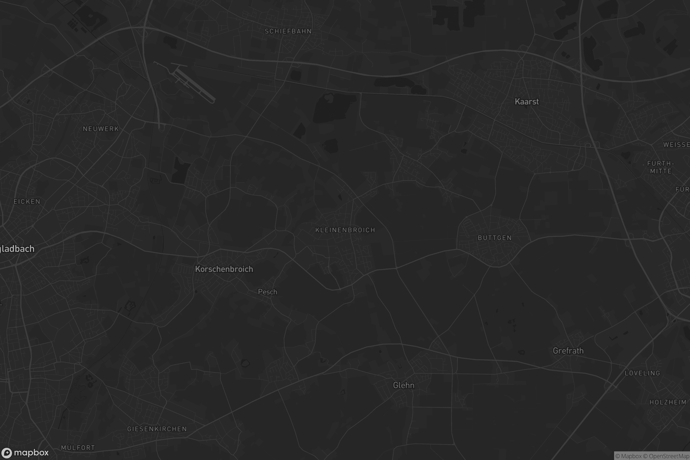 Karte von Kleinenbroich