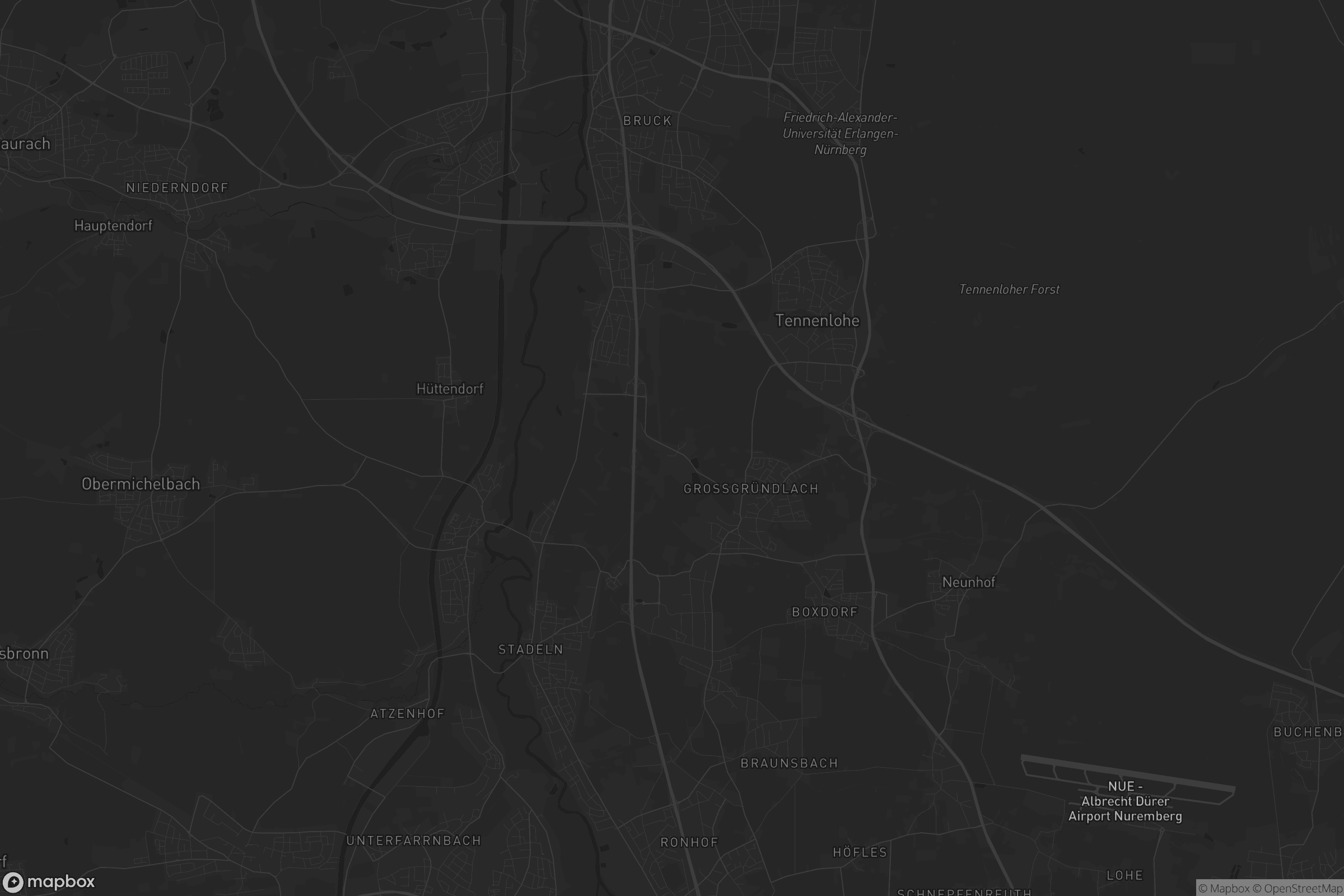 Karte von Kleingründlach