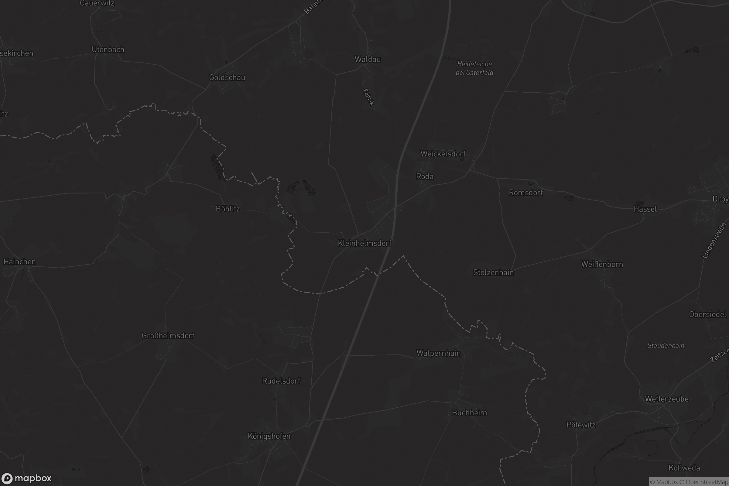 Karte von Kleinhelmsdorf