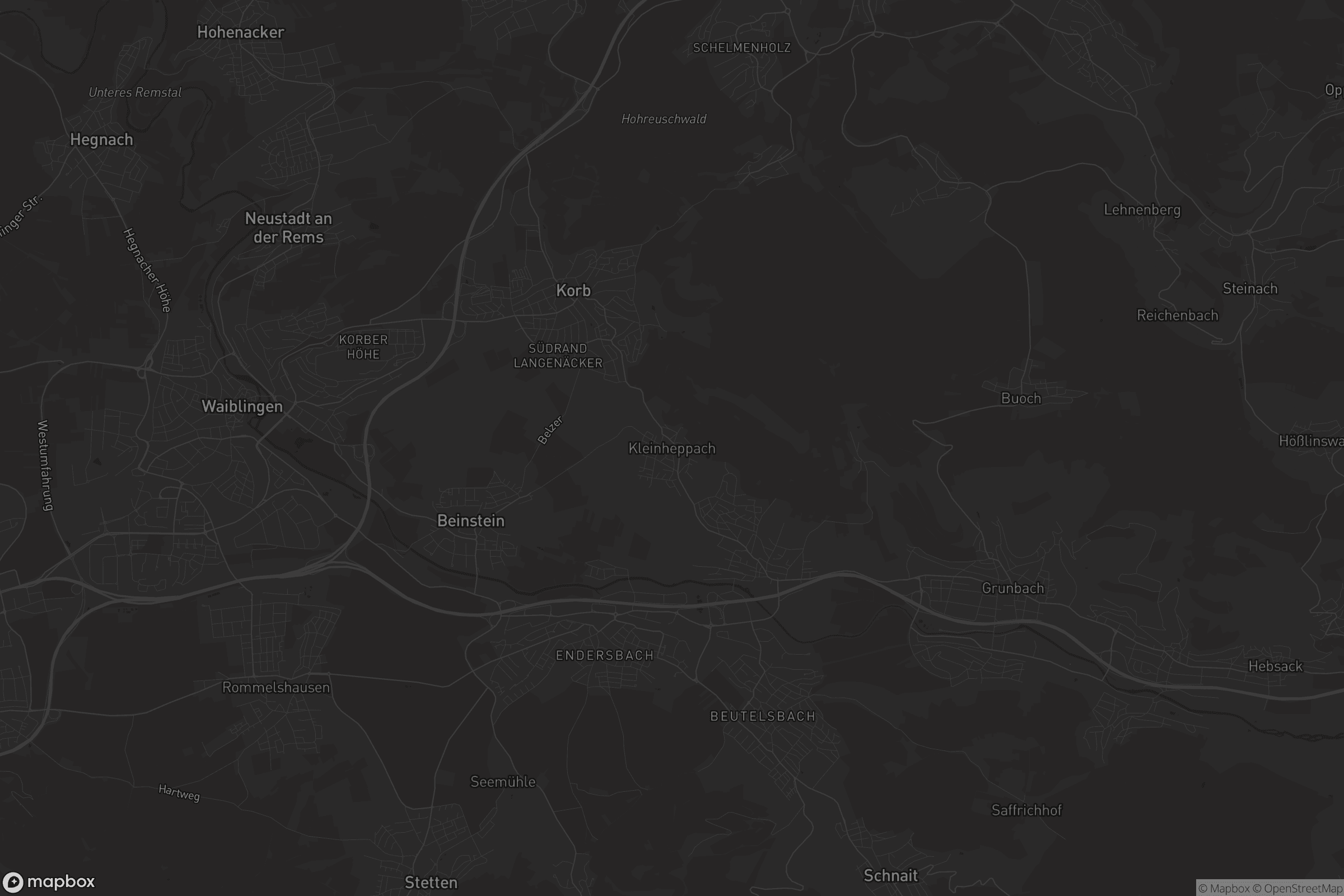 Karte von Kleinheppach