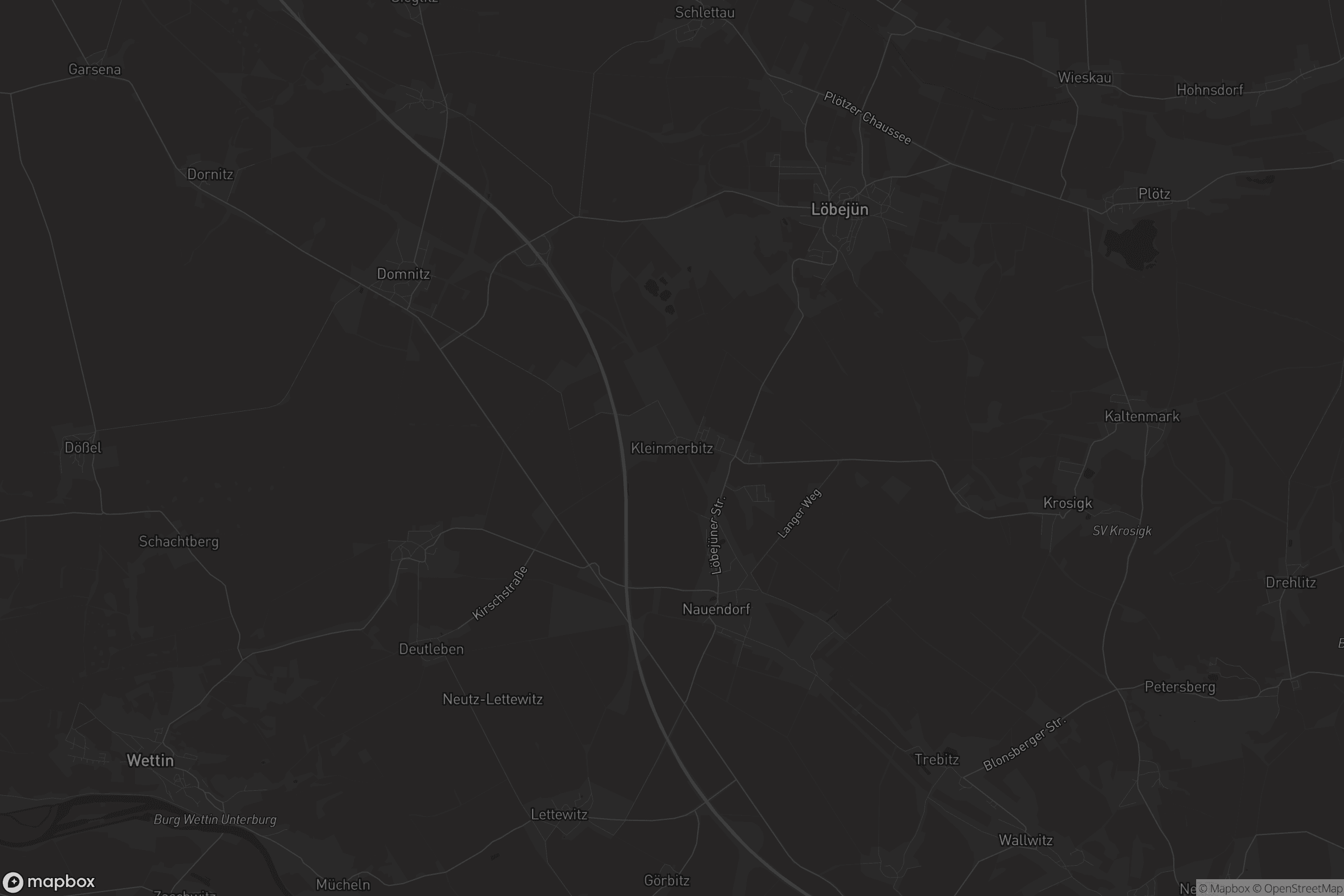 Karte von Kleinmerbitz