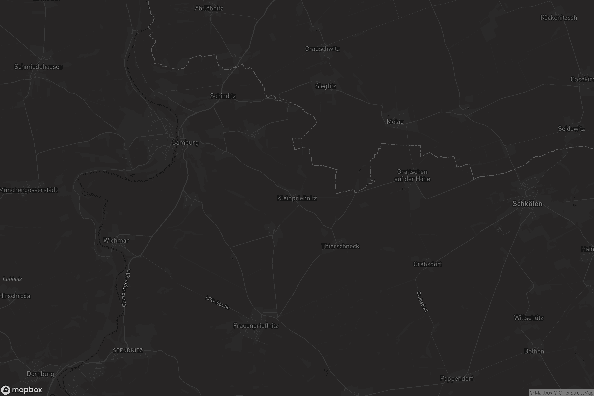 Karte von Kleinprießnitz