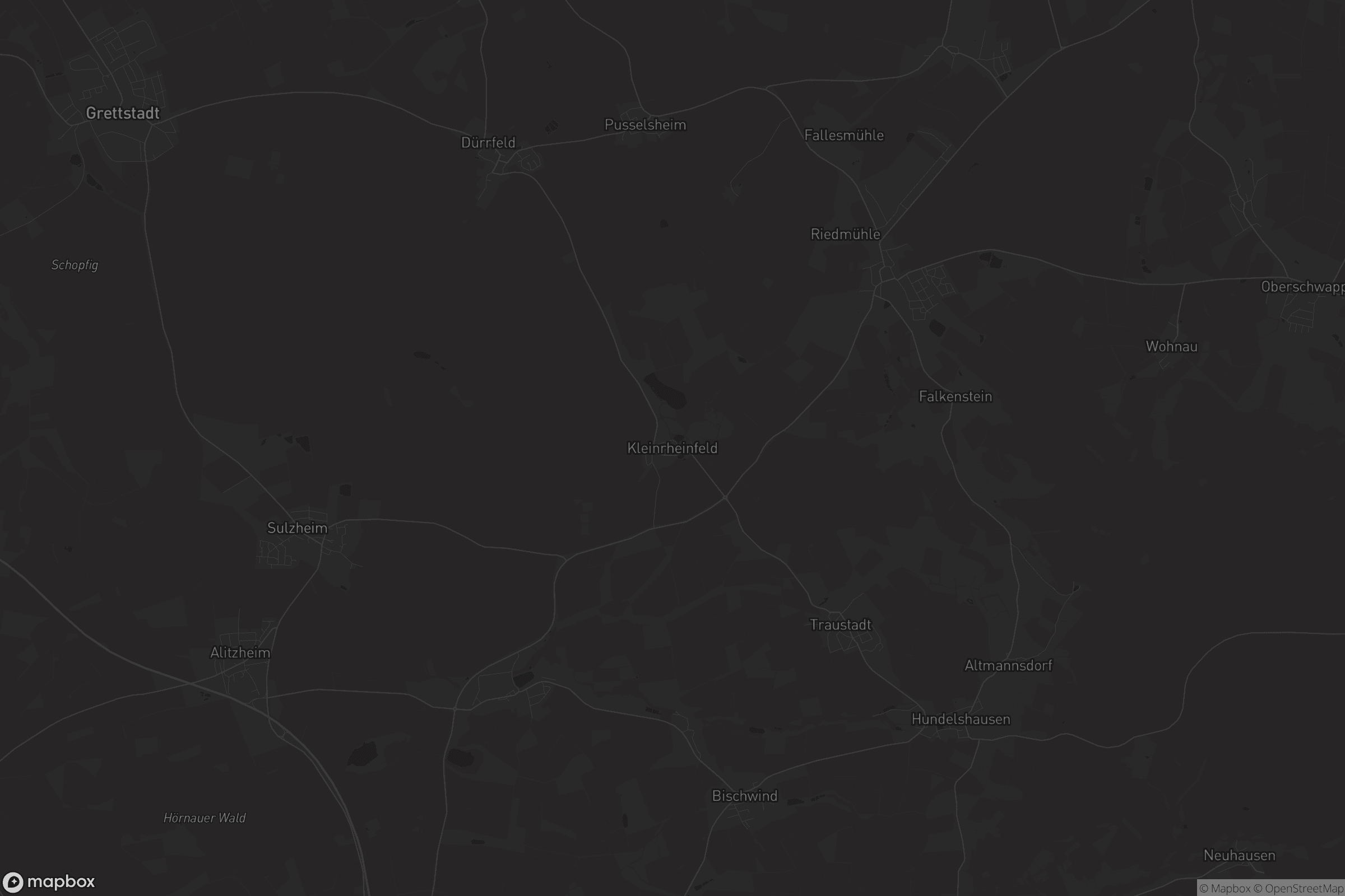 Karte von Kleinrheinfeld