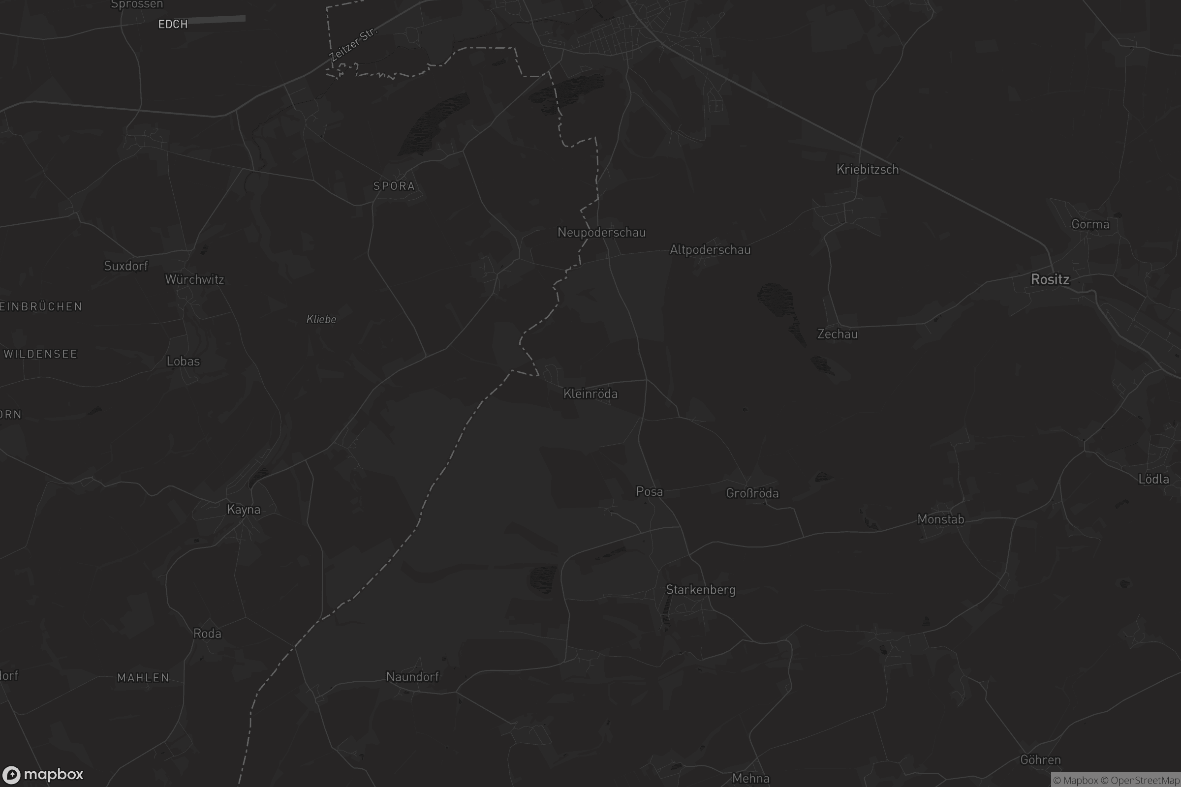 Karte von Kleinröda