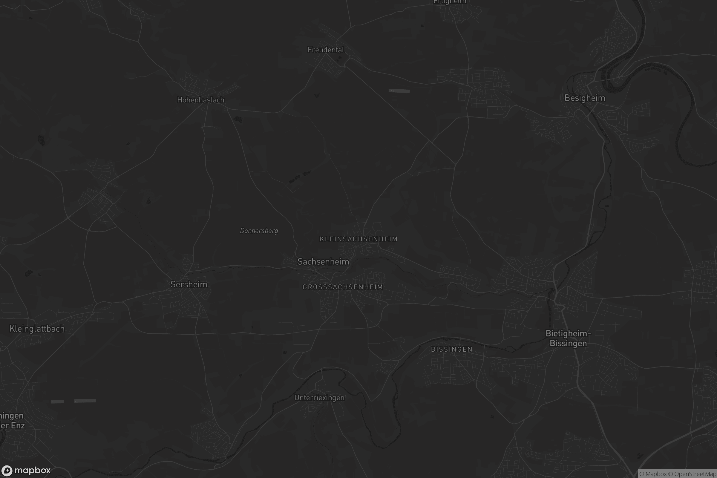 Karte von Kleinsachsenheim