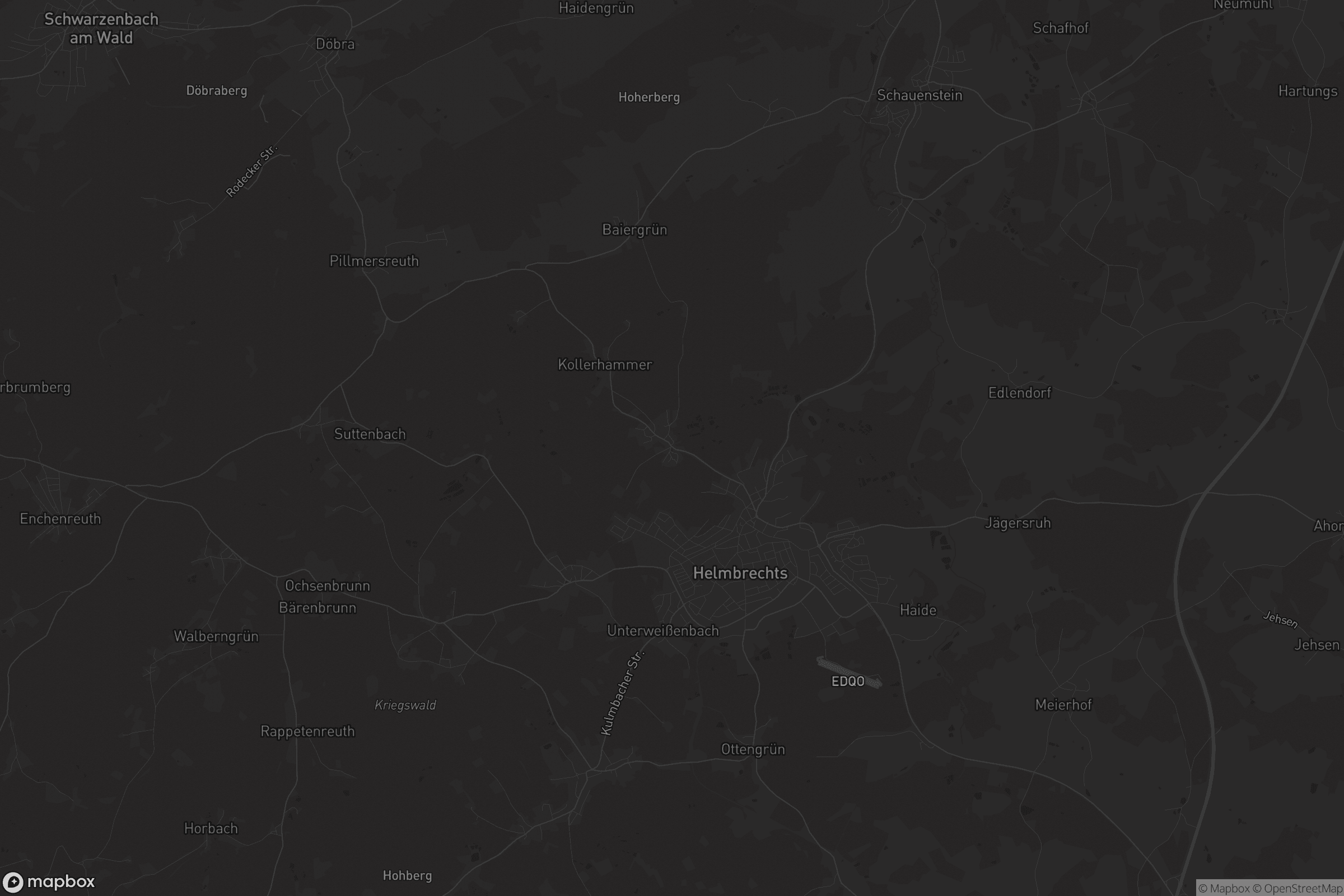 Karte von Kleinschwarzenbach