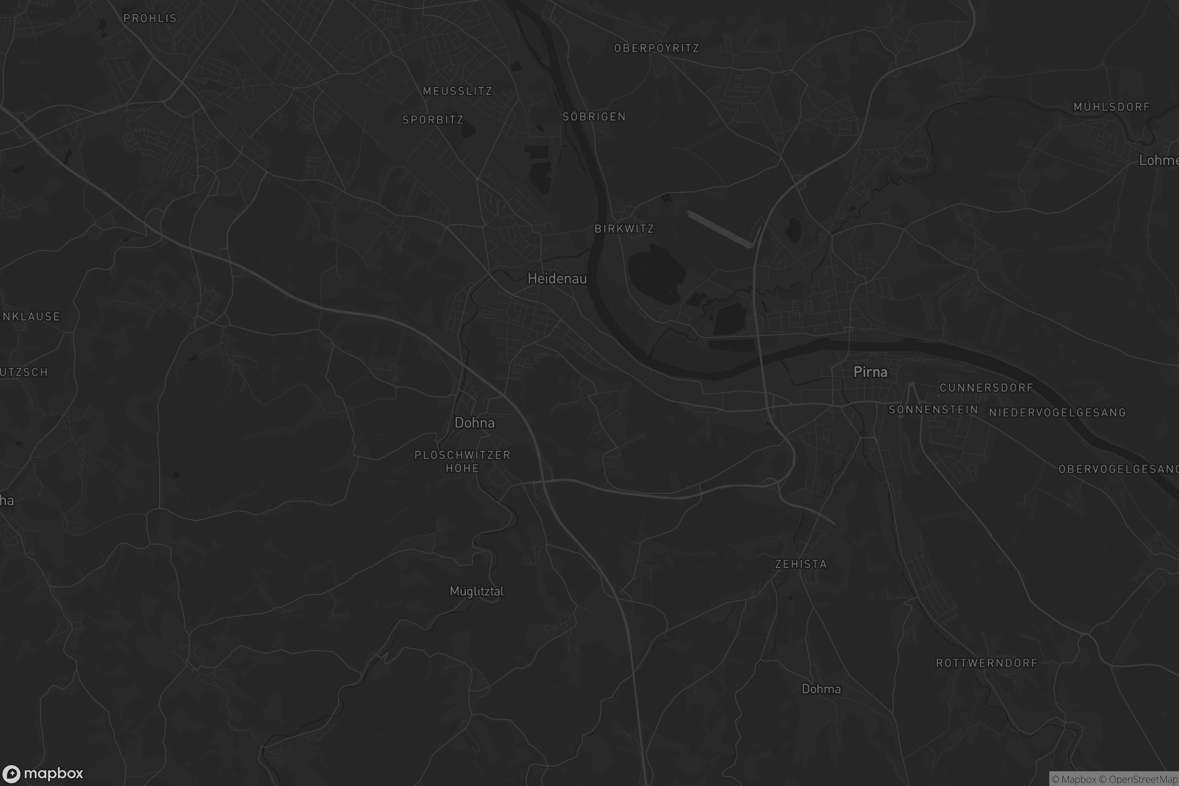 Karte von Kleinsedlitz