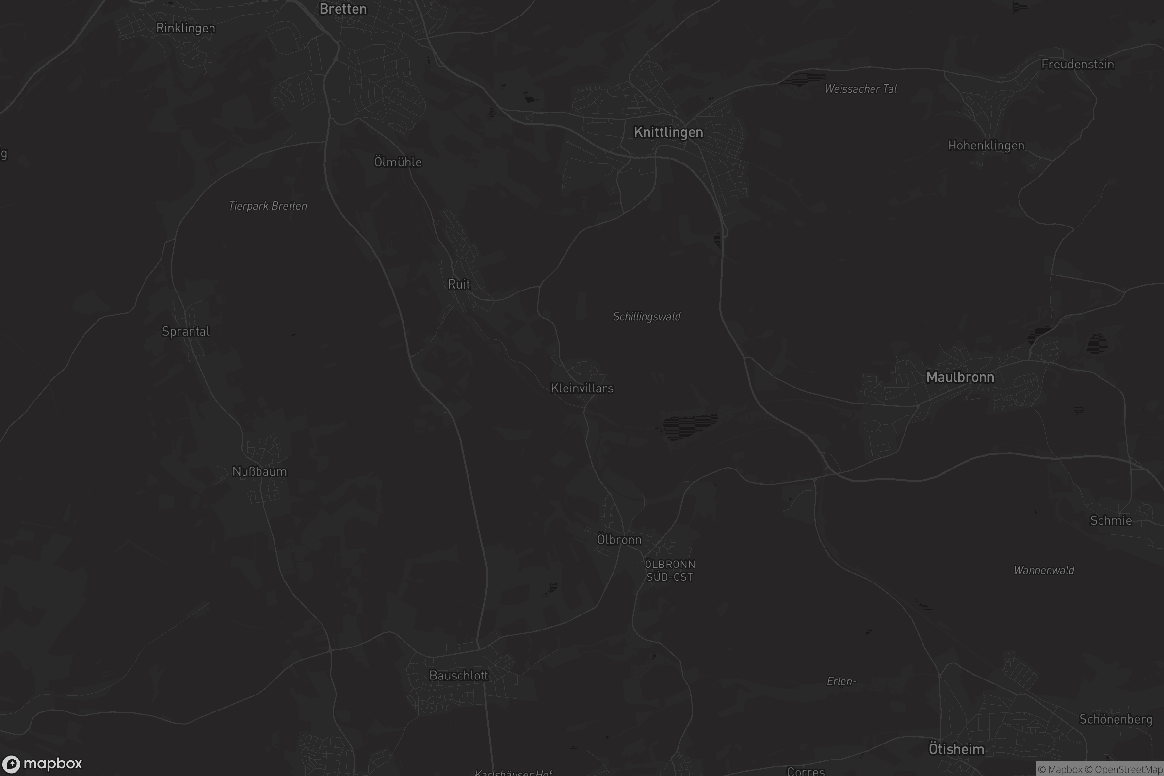 Karte von Kleinvillars