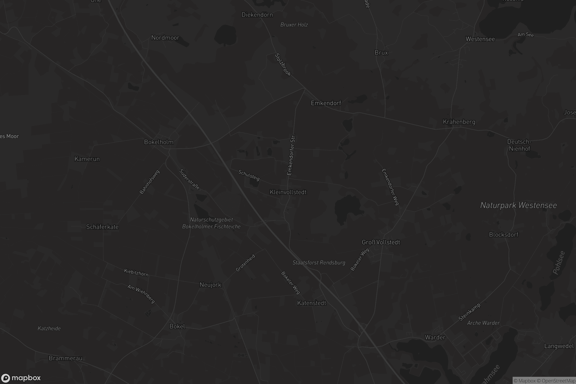 Karte von Kleinvollstedt