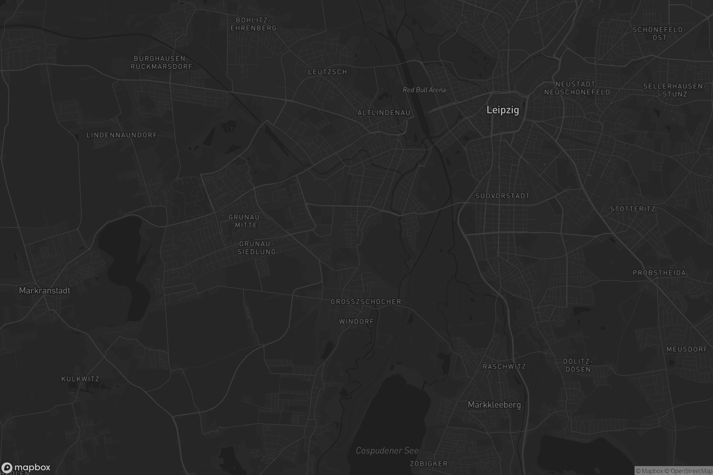 Karte von Kleinzschocher