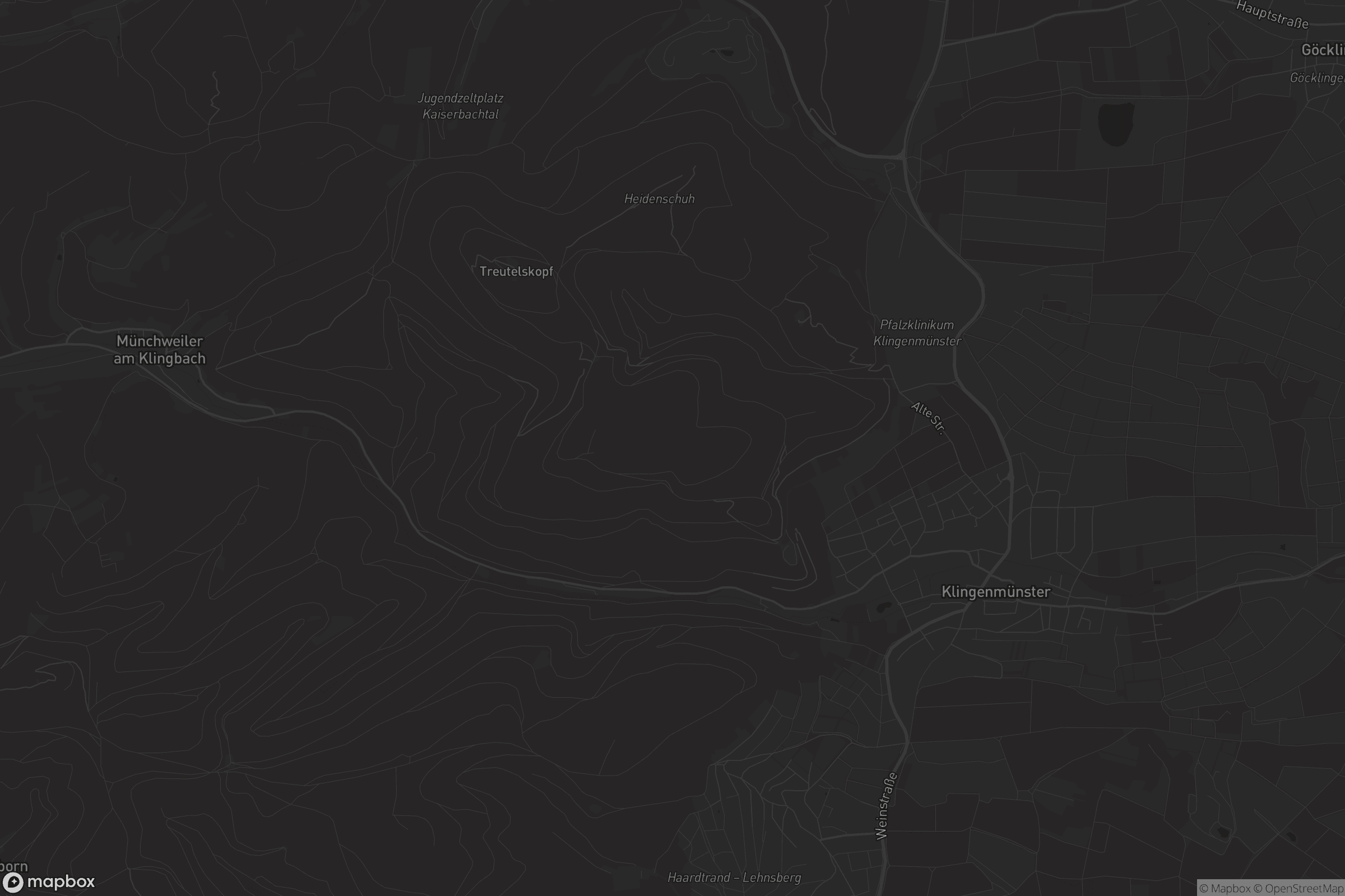 Karte von Klingenmünster