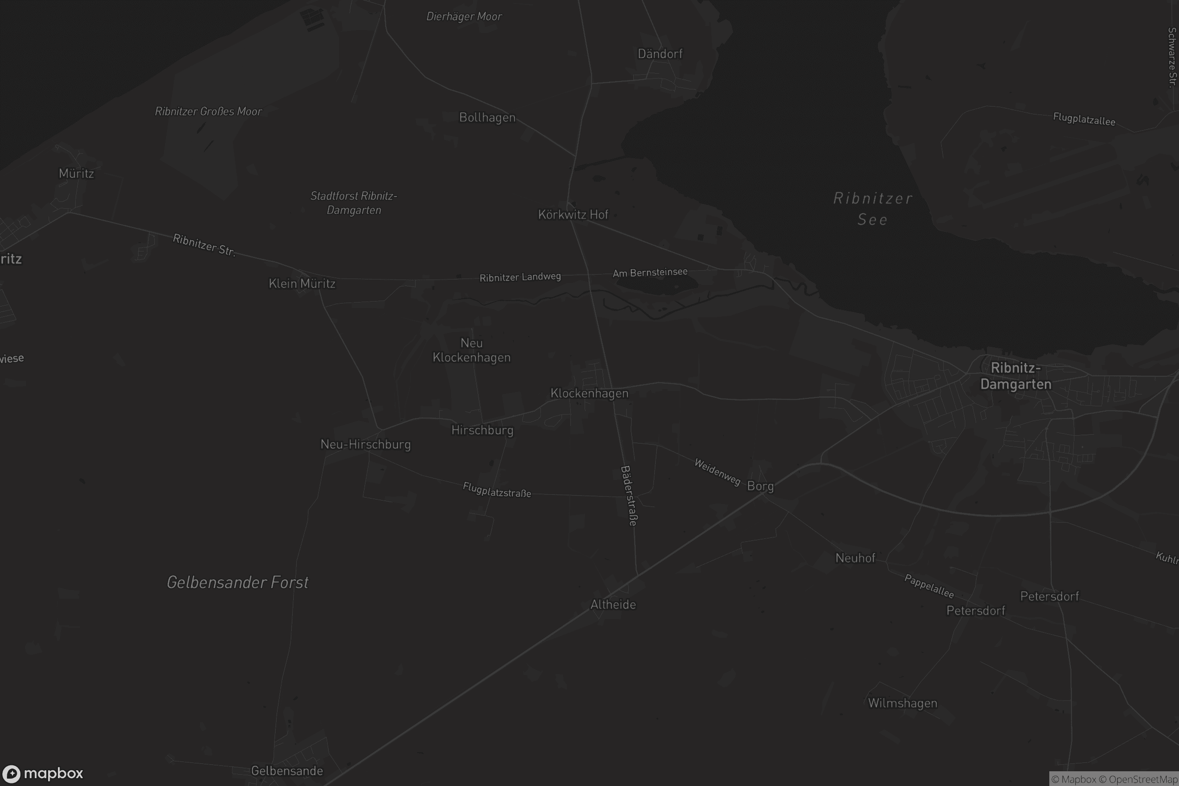 Karte von Klockenhagen