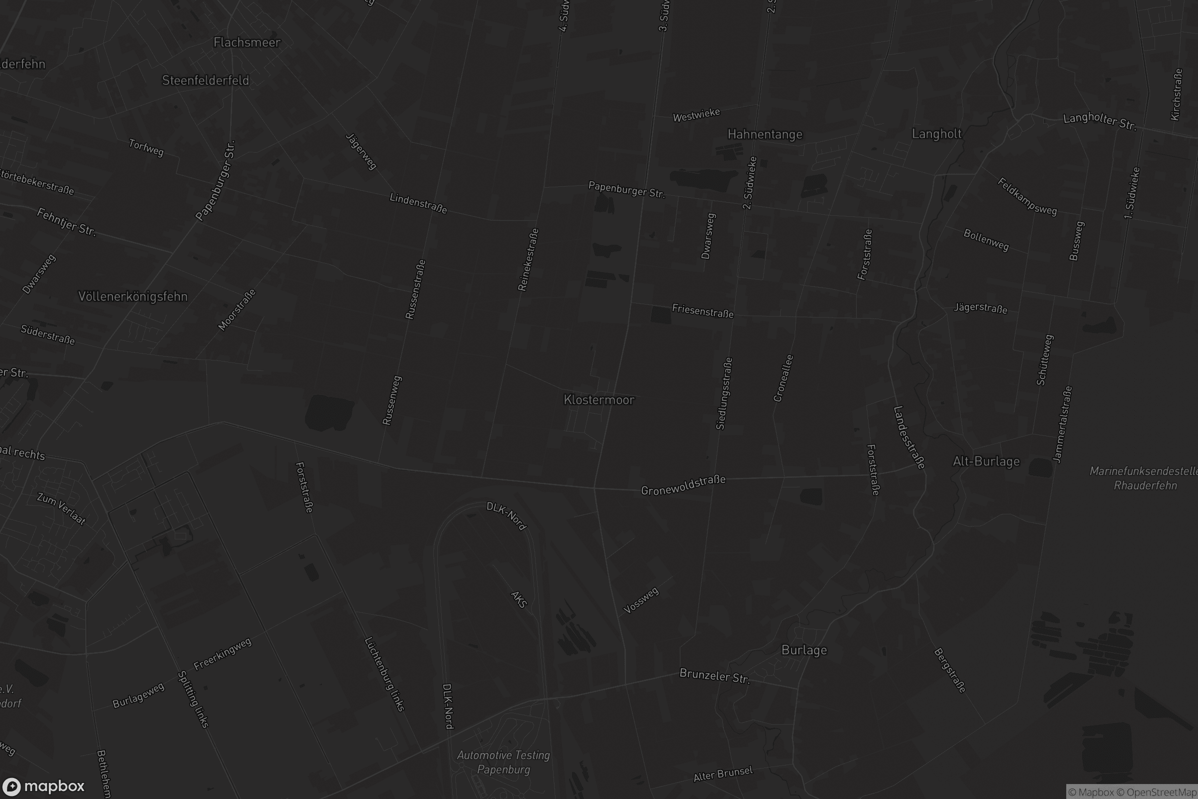 Karte von Klostermoor