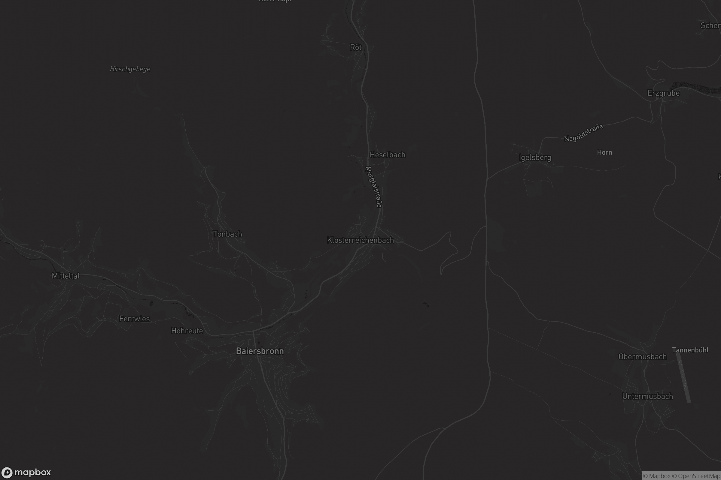 Karte von Klosterreichenbach