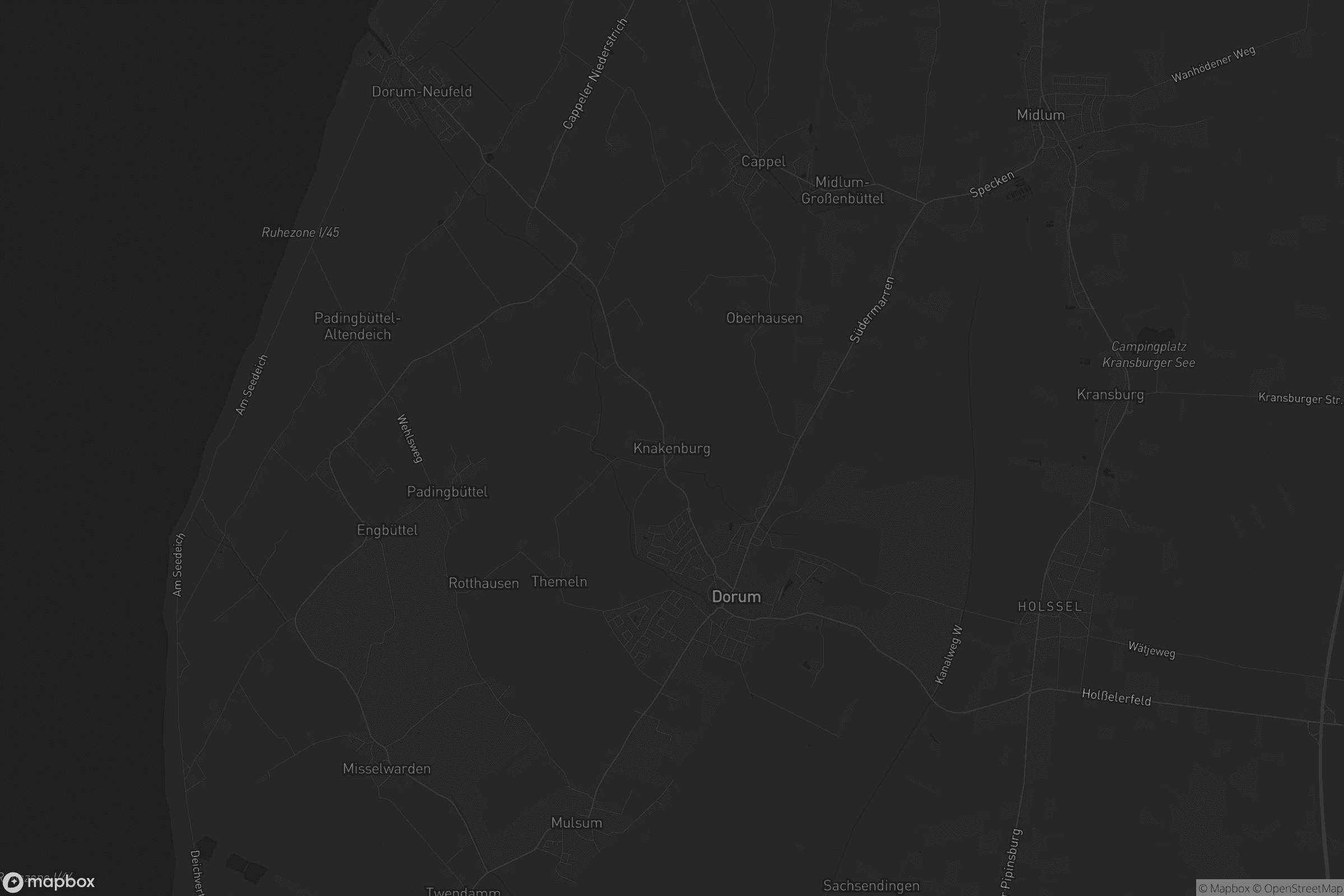 Karte von Knakenburg