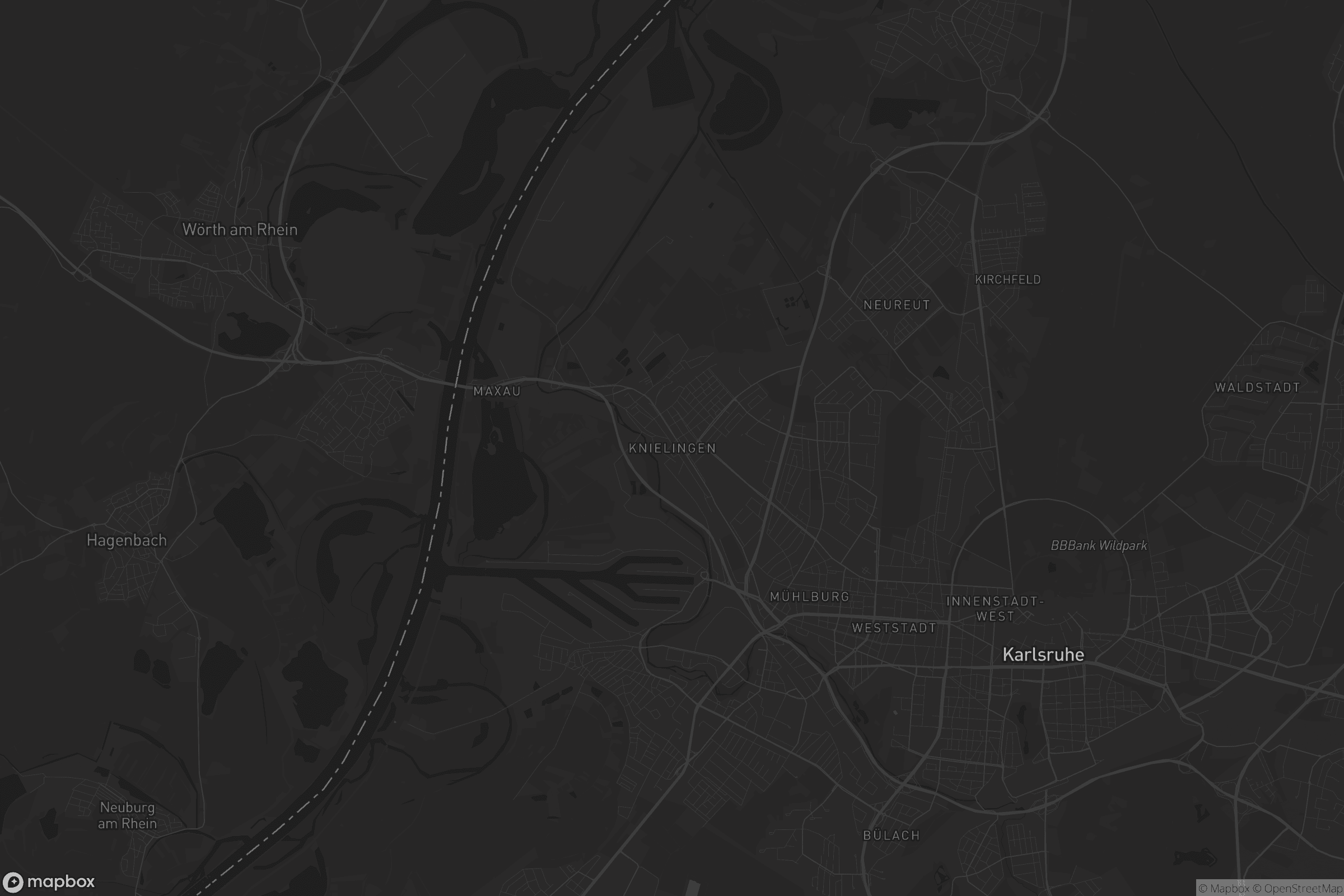 Karte von Knielingen