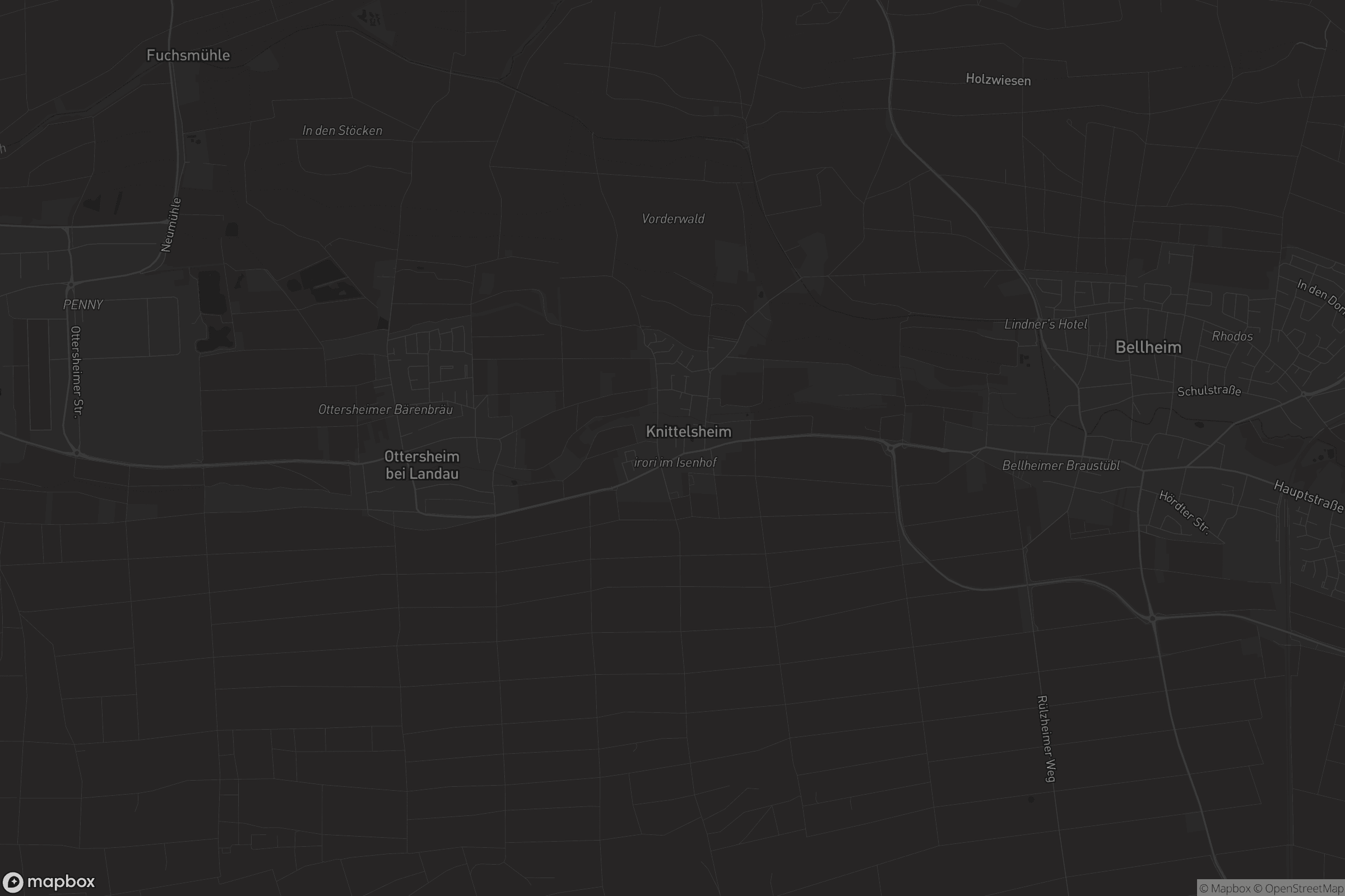 Karte von Knittelsheim