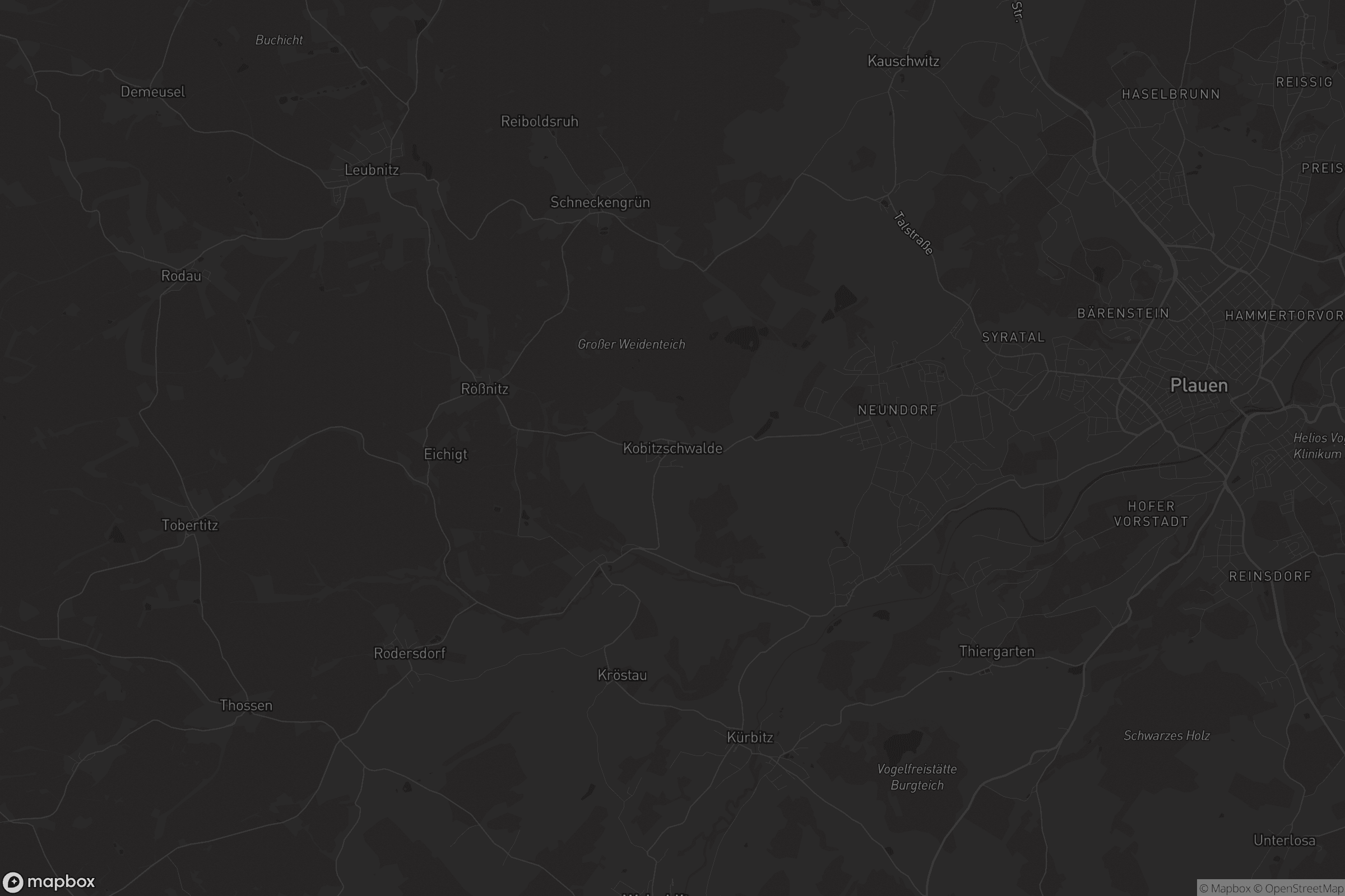 Karte von Kobitzschwalde