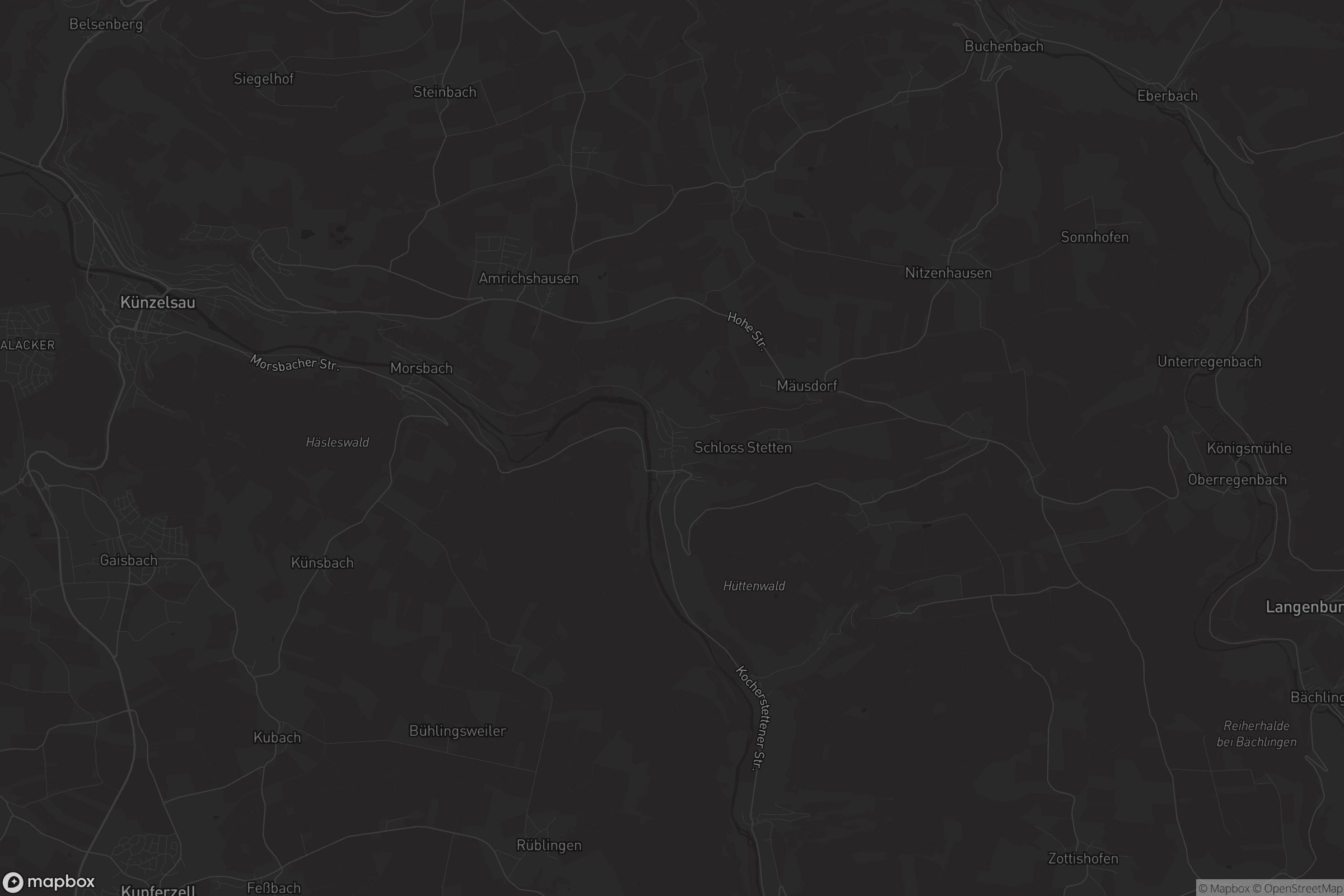 Karte von Kocherstetten