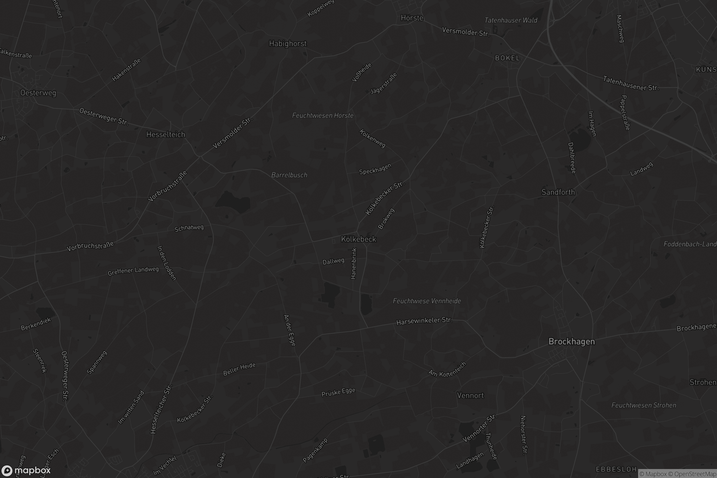 Karte von Kölkebeck