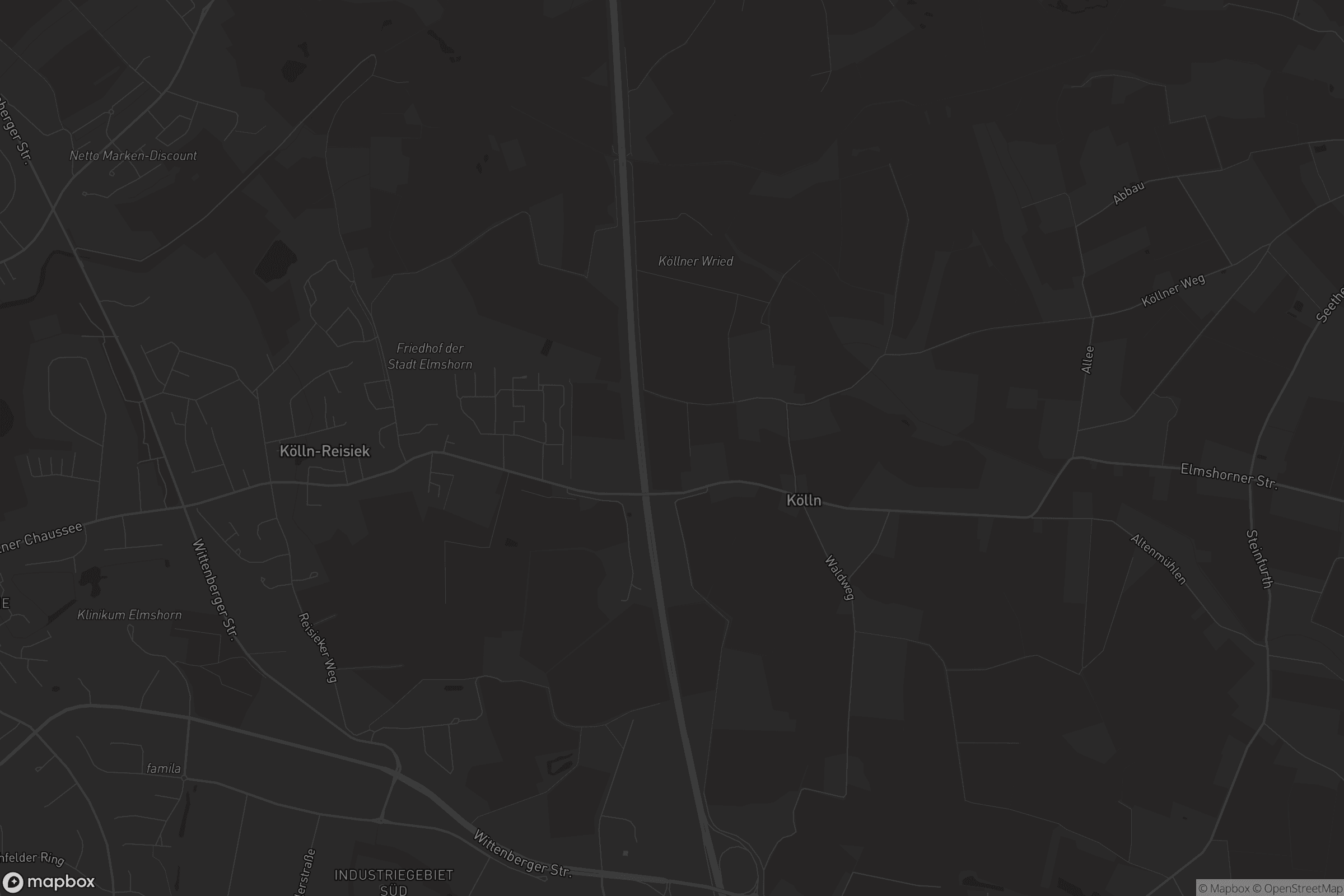 Karte von Kölln-Reisiek