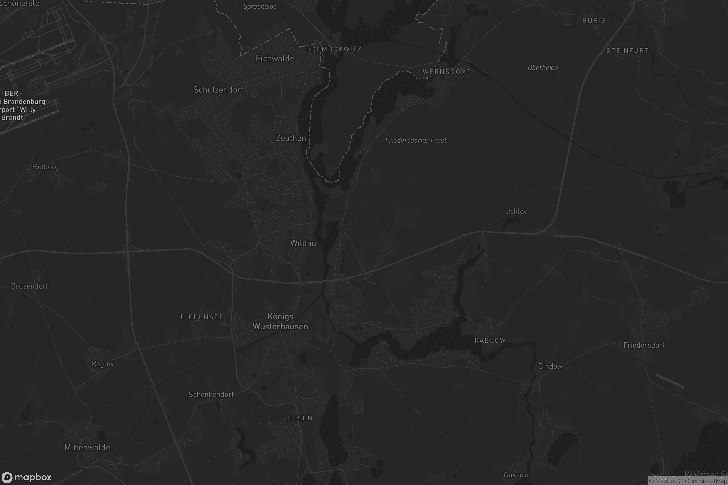 Karte von Königs Wusterhausen