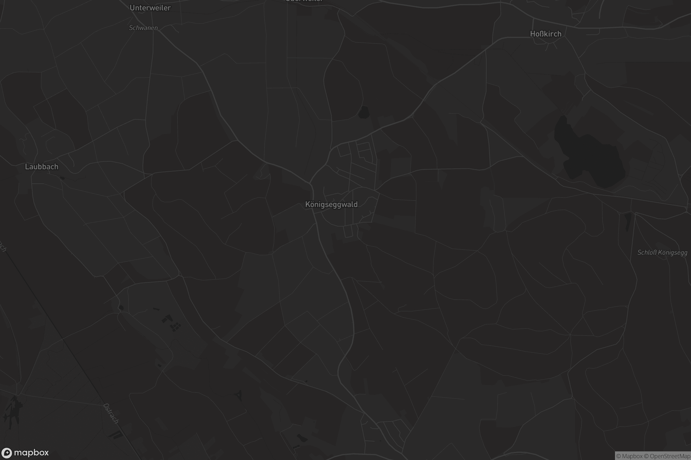 Karte von Königseggwald