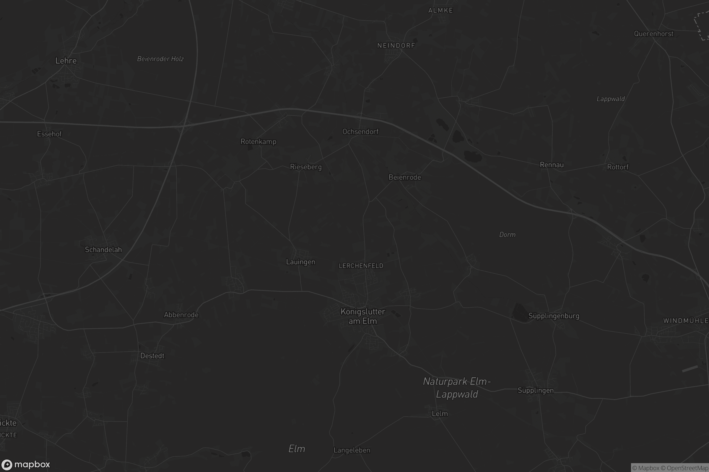 Karte von Königslutter am Elm