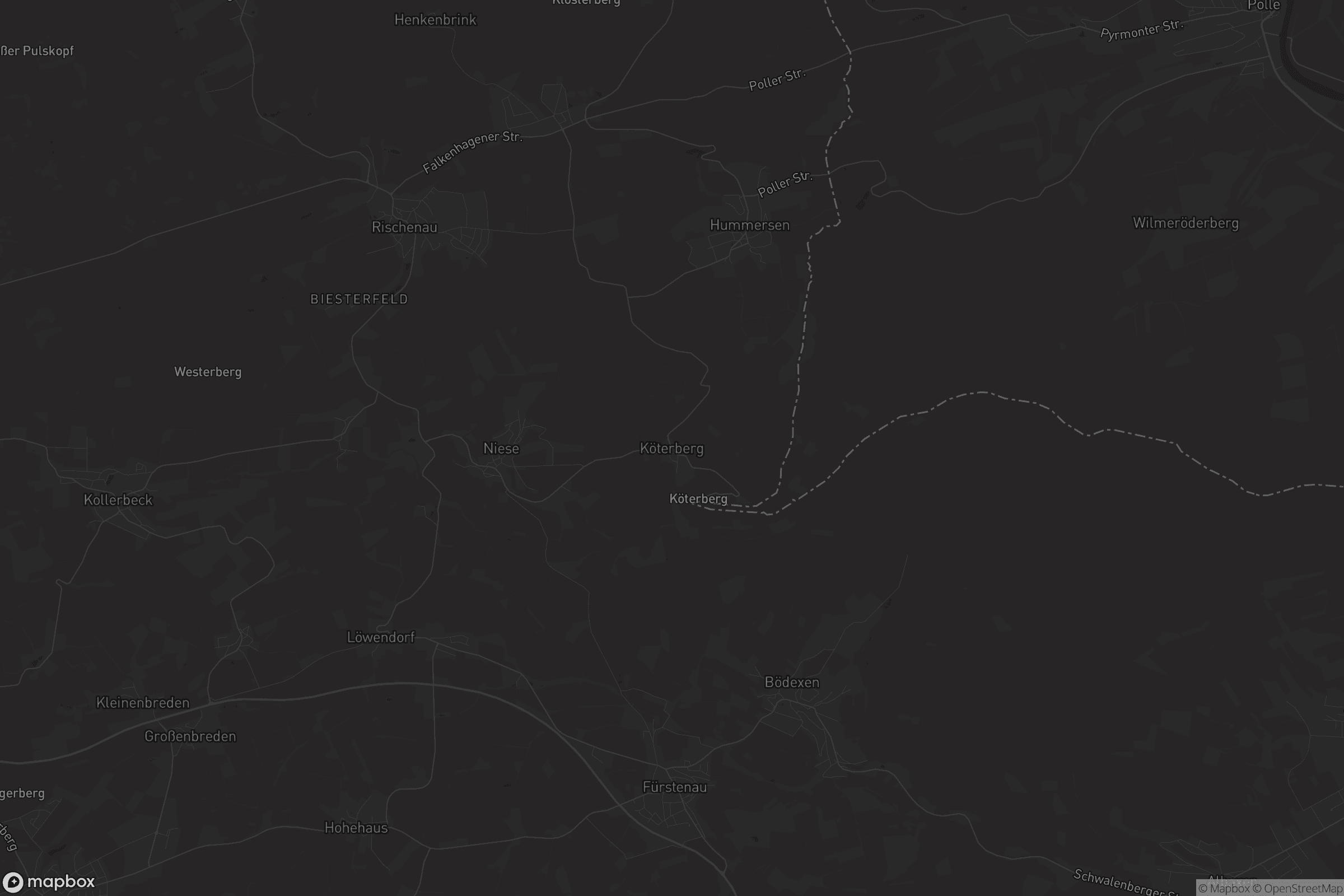 Karte von Köterberg