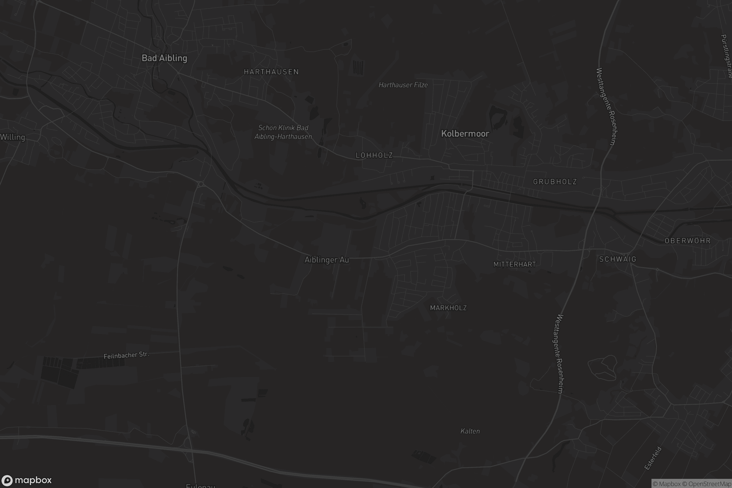 Karte von Kolbermoor