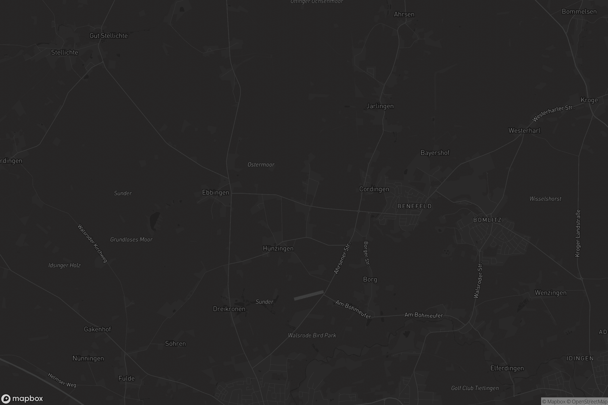 Karte von Kolonie Hünzingen