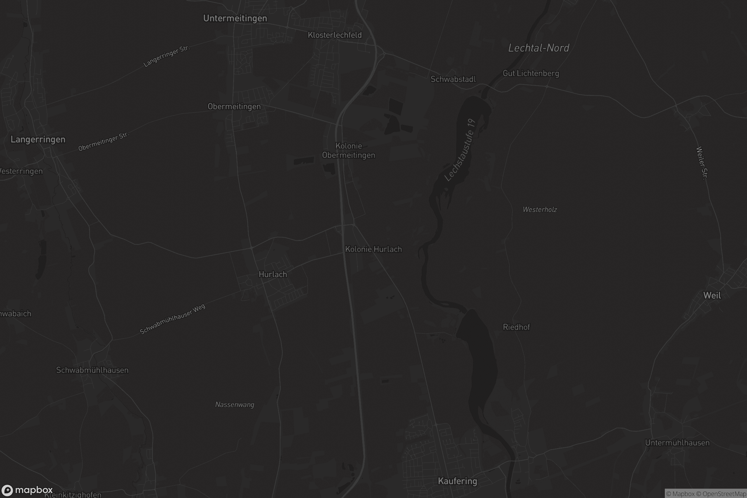 Karte von Kolonie Hurlach