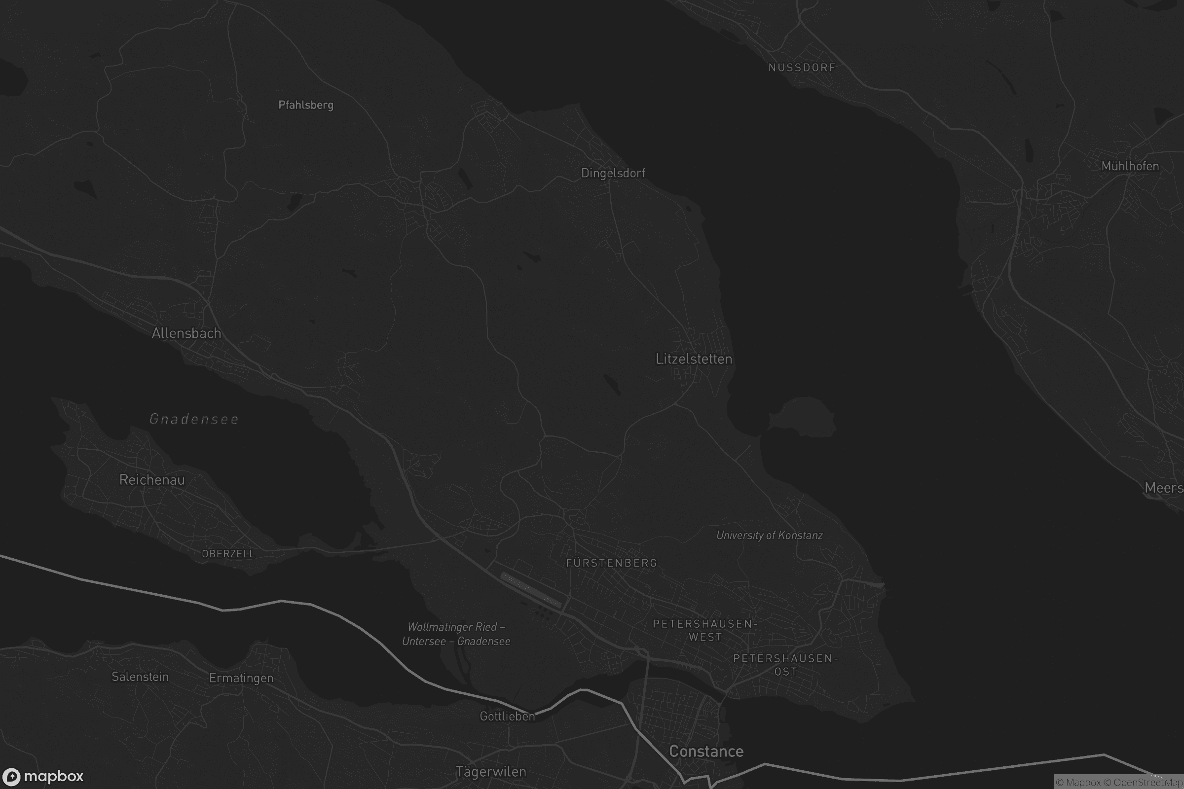 Karte von Konstanz