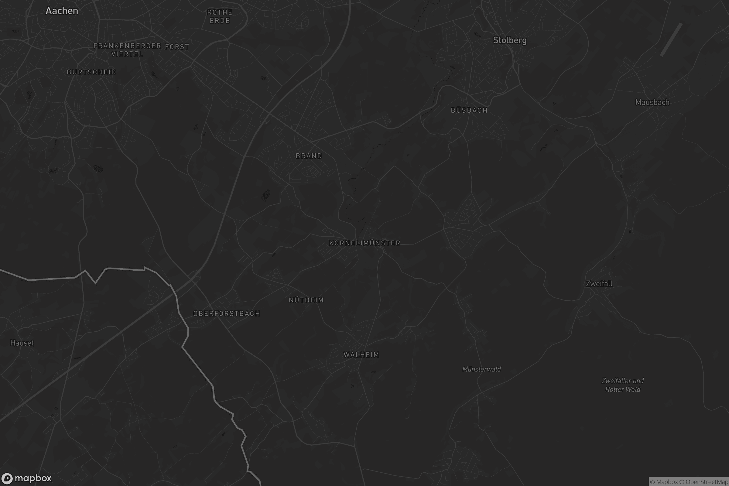 Karte von Kornelimünster