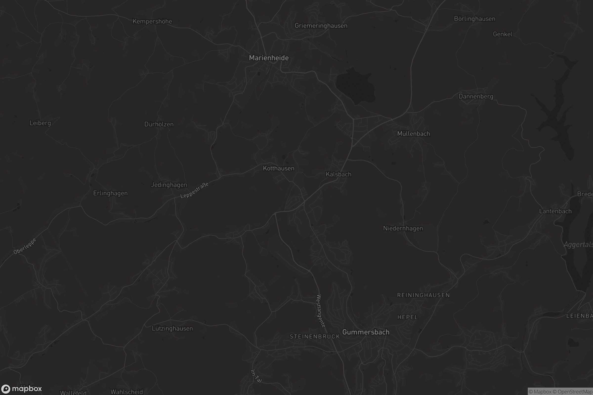 Karte von Kotthauserhöhe