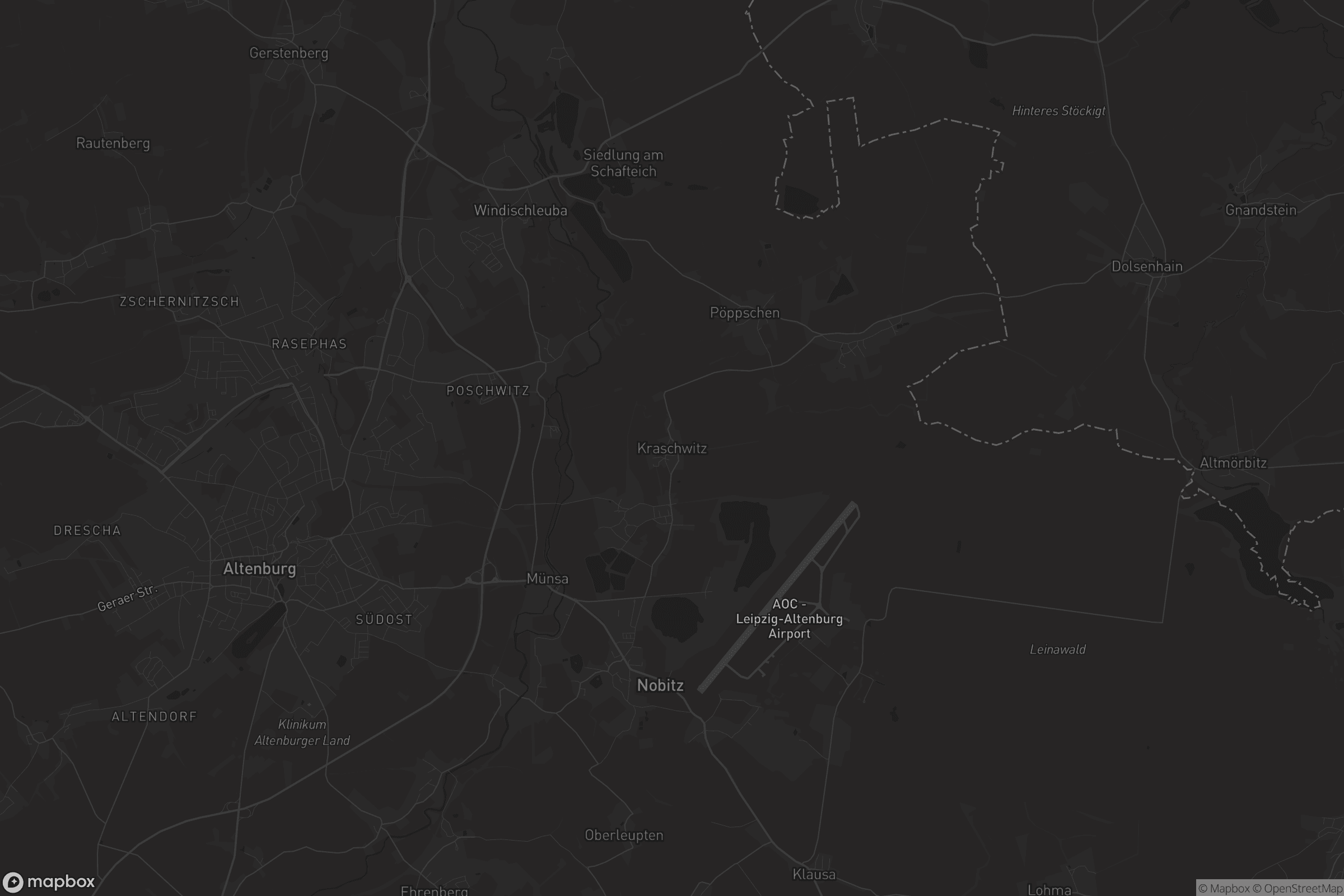 Karte von Kraschwitz