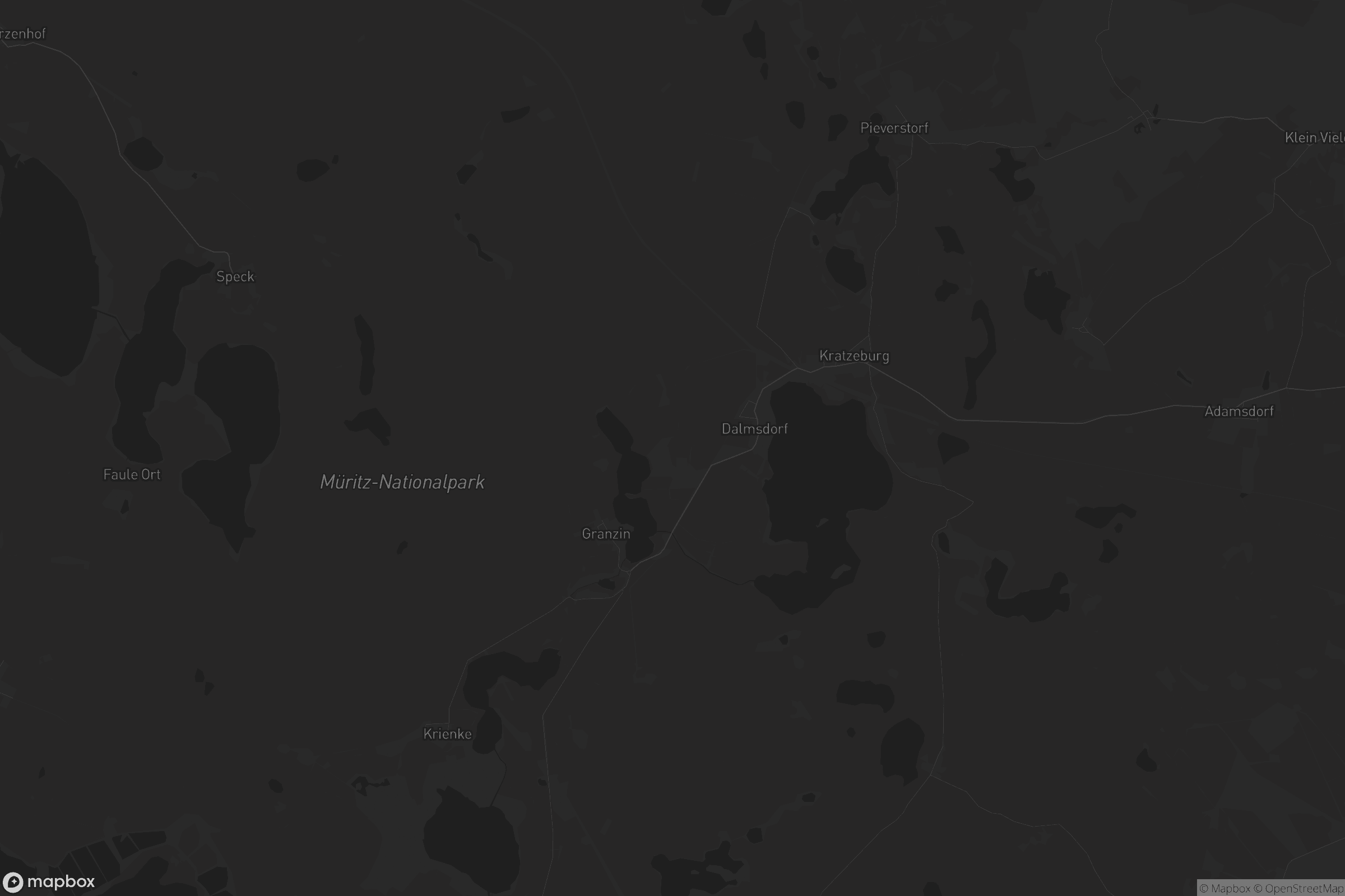 Karte von Kratzeburg