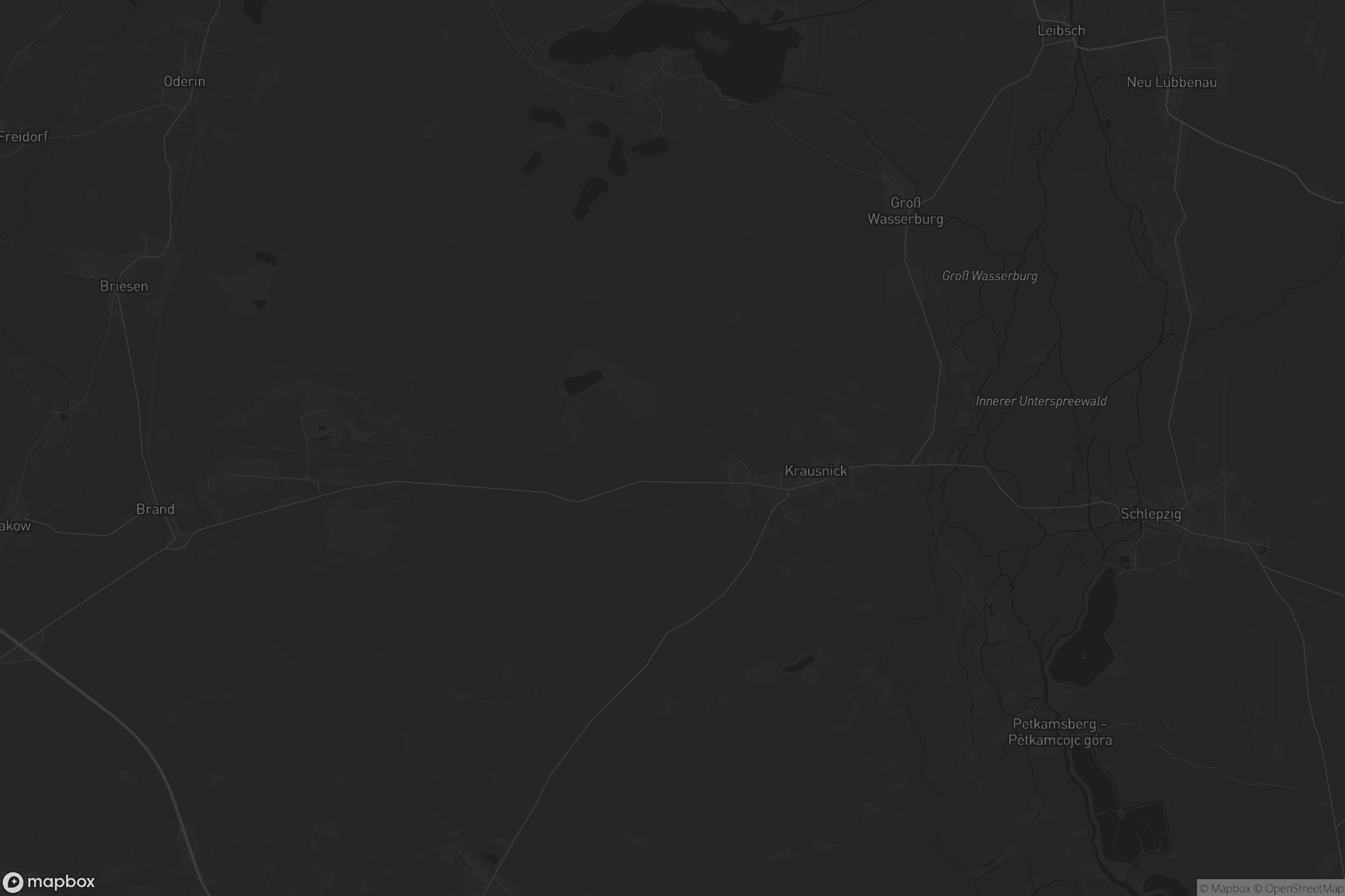 Karte von Krausnick-Groß Wasserburg