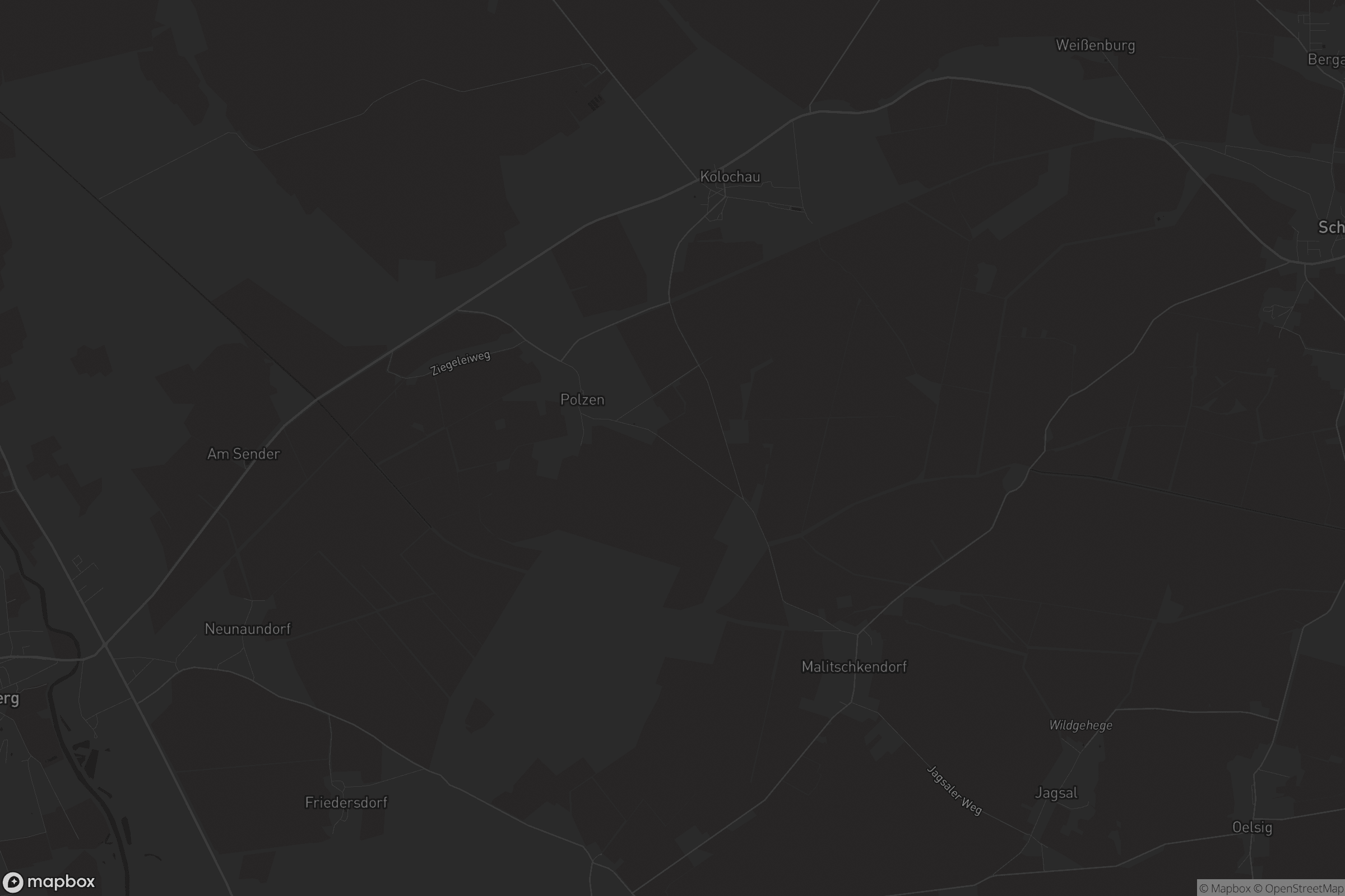 Karte von Kremitzaue