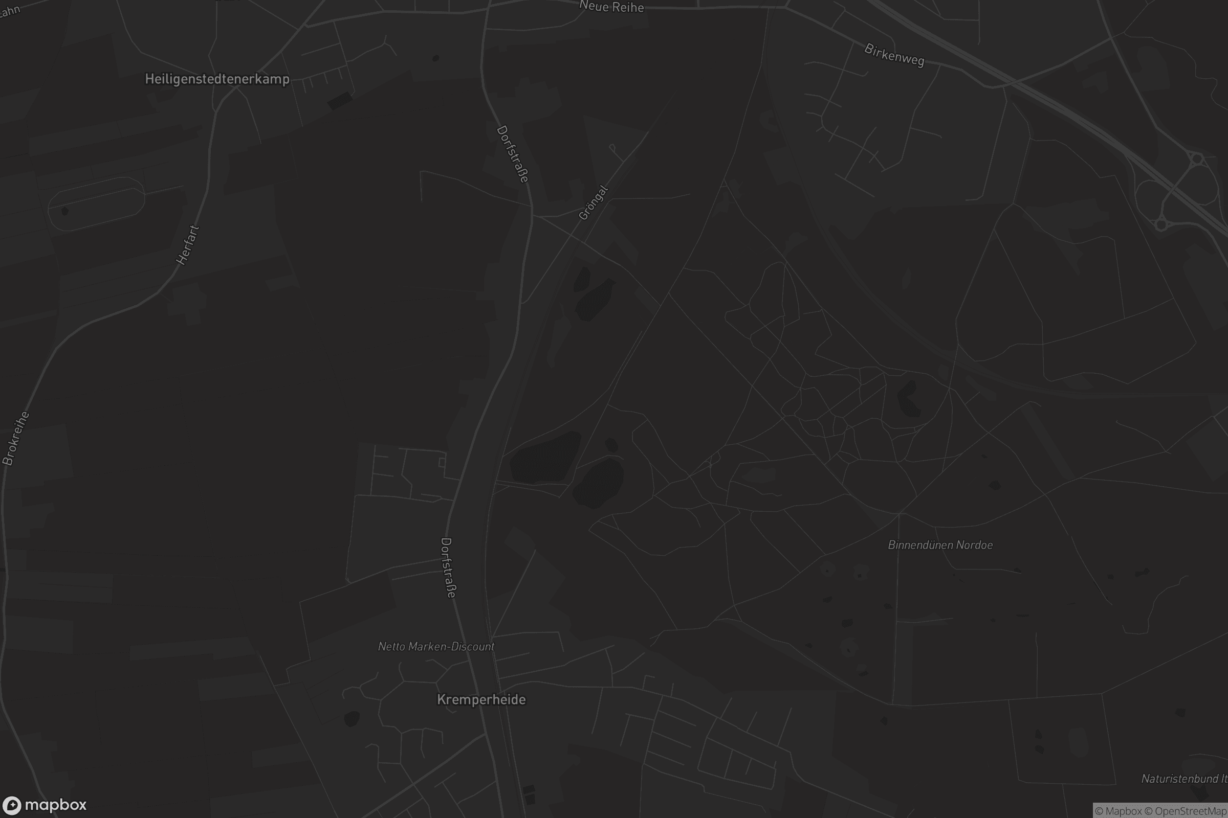 Karte von Kremperheide