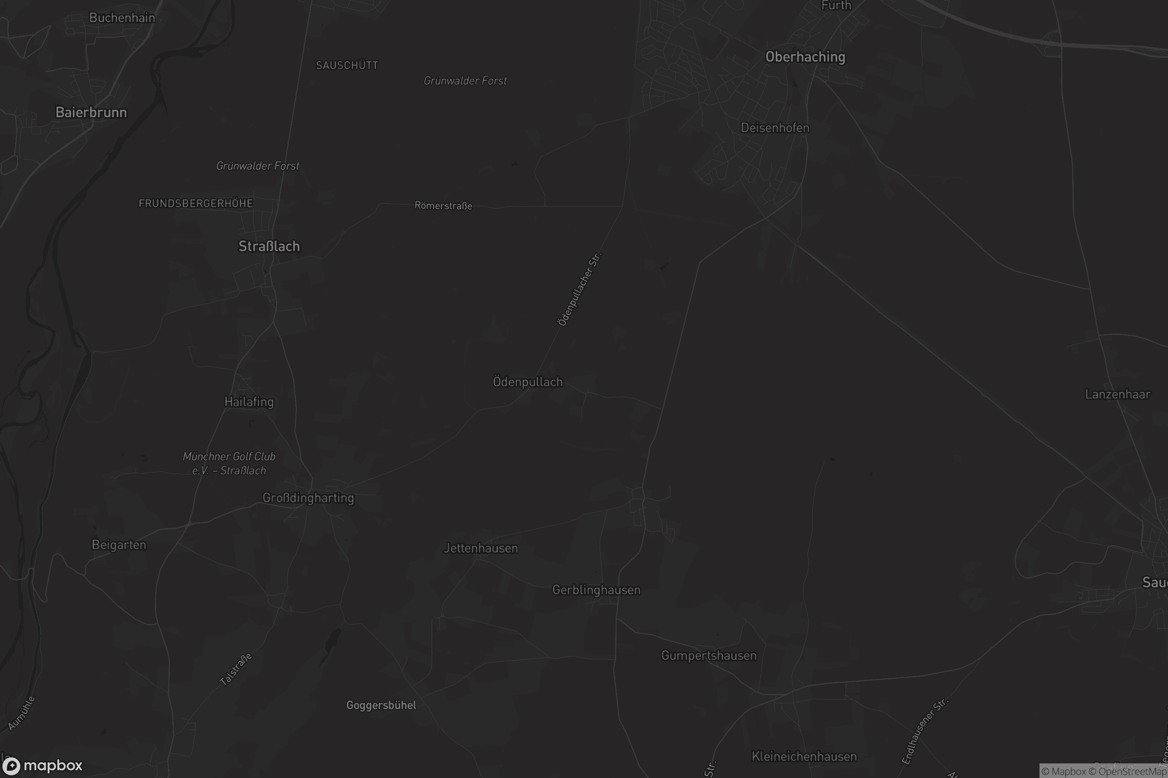 Karte von Kreuzpullach