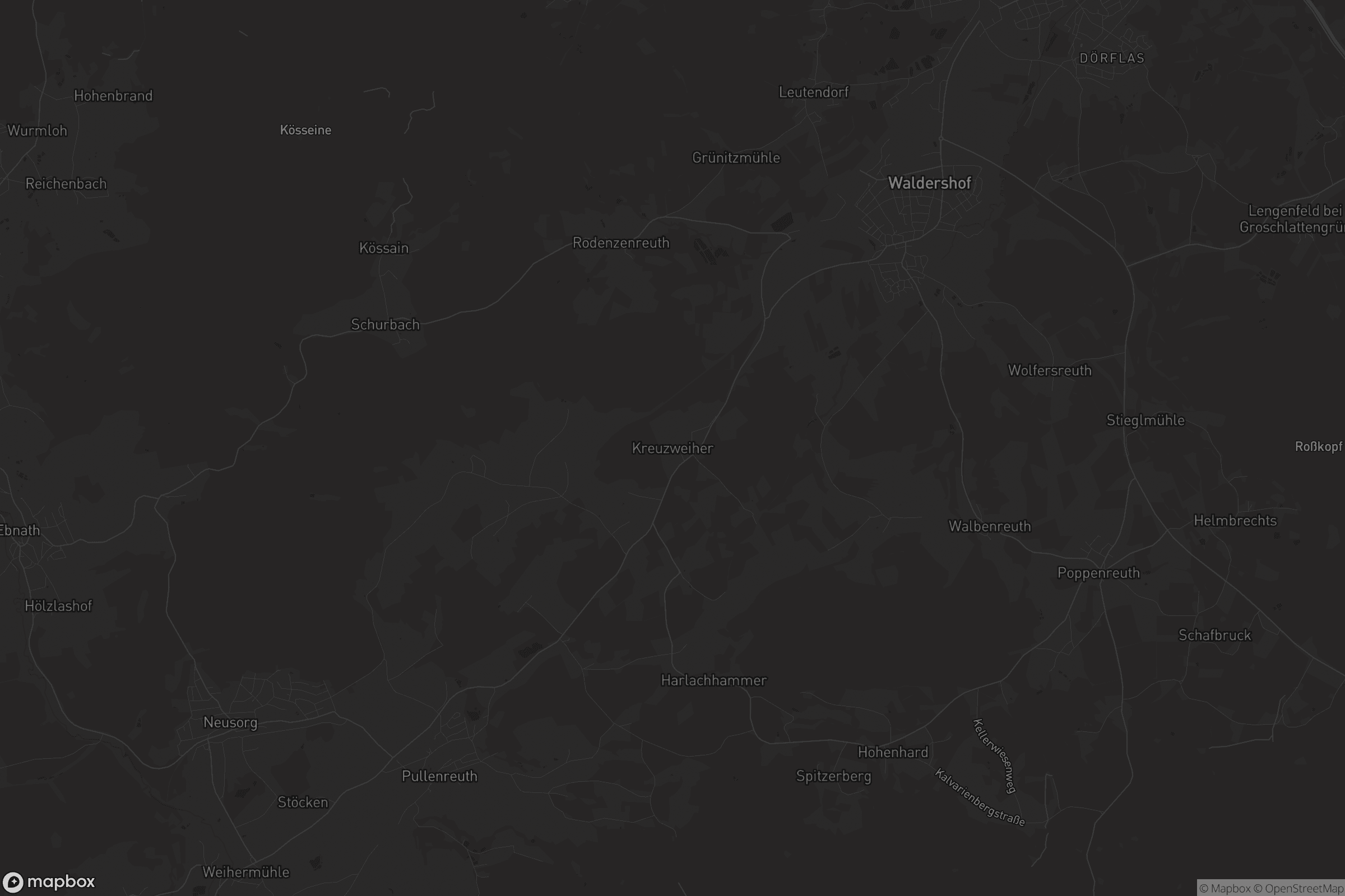 Karte von Kreuzweiher