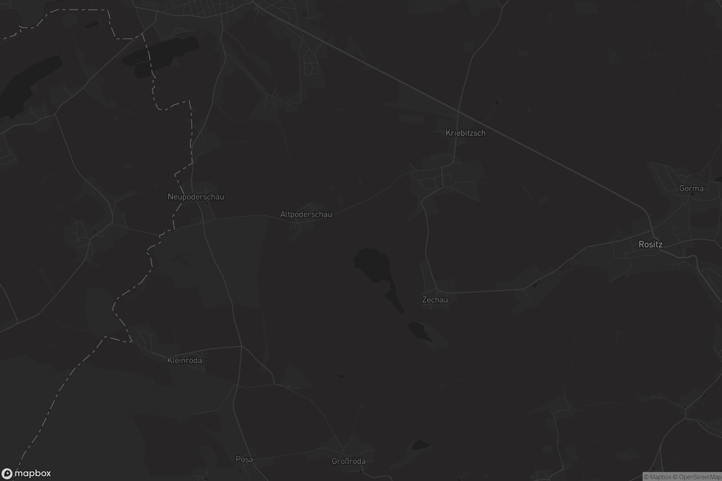 Karte von Kriebitzsch