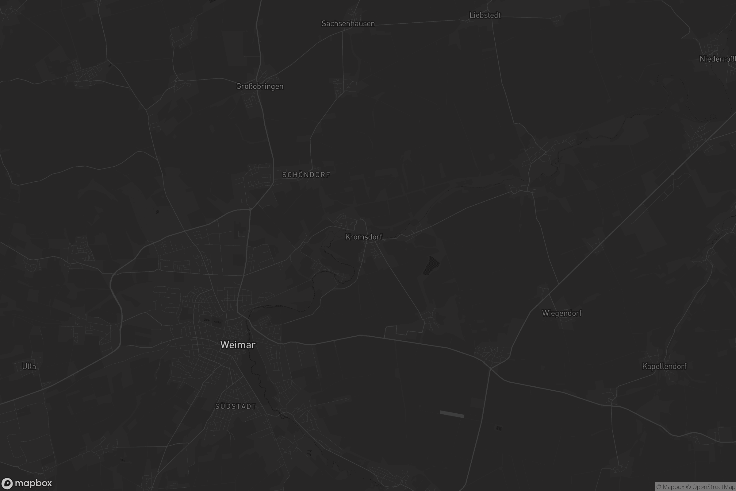 Karte von Kromsdorf-Süd