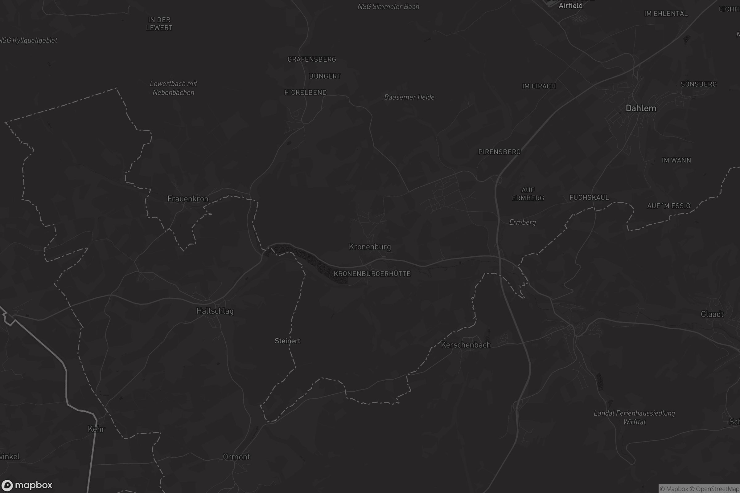 Karte von Kronenburg