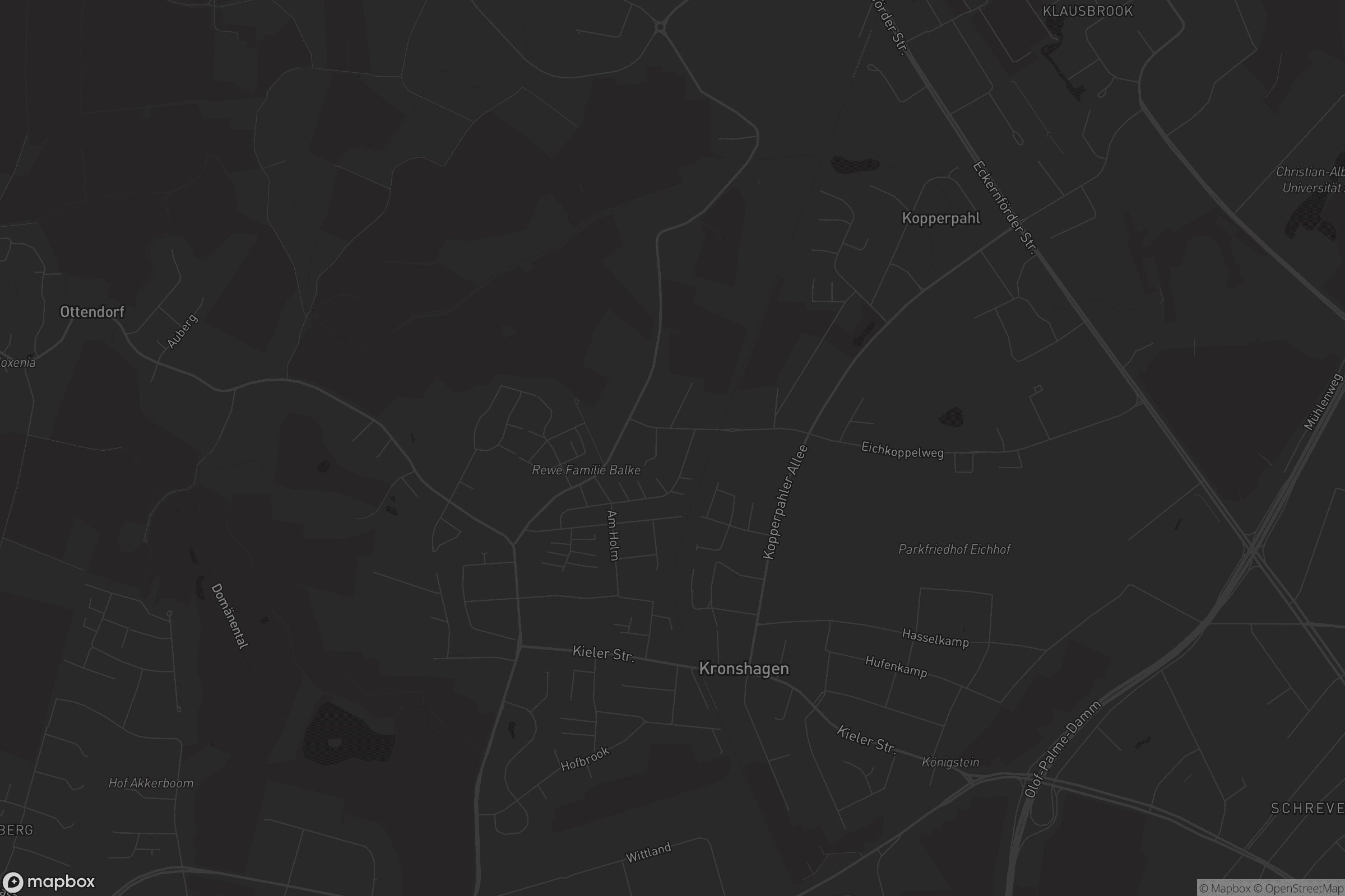 Karte von Kronshagen